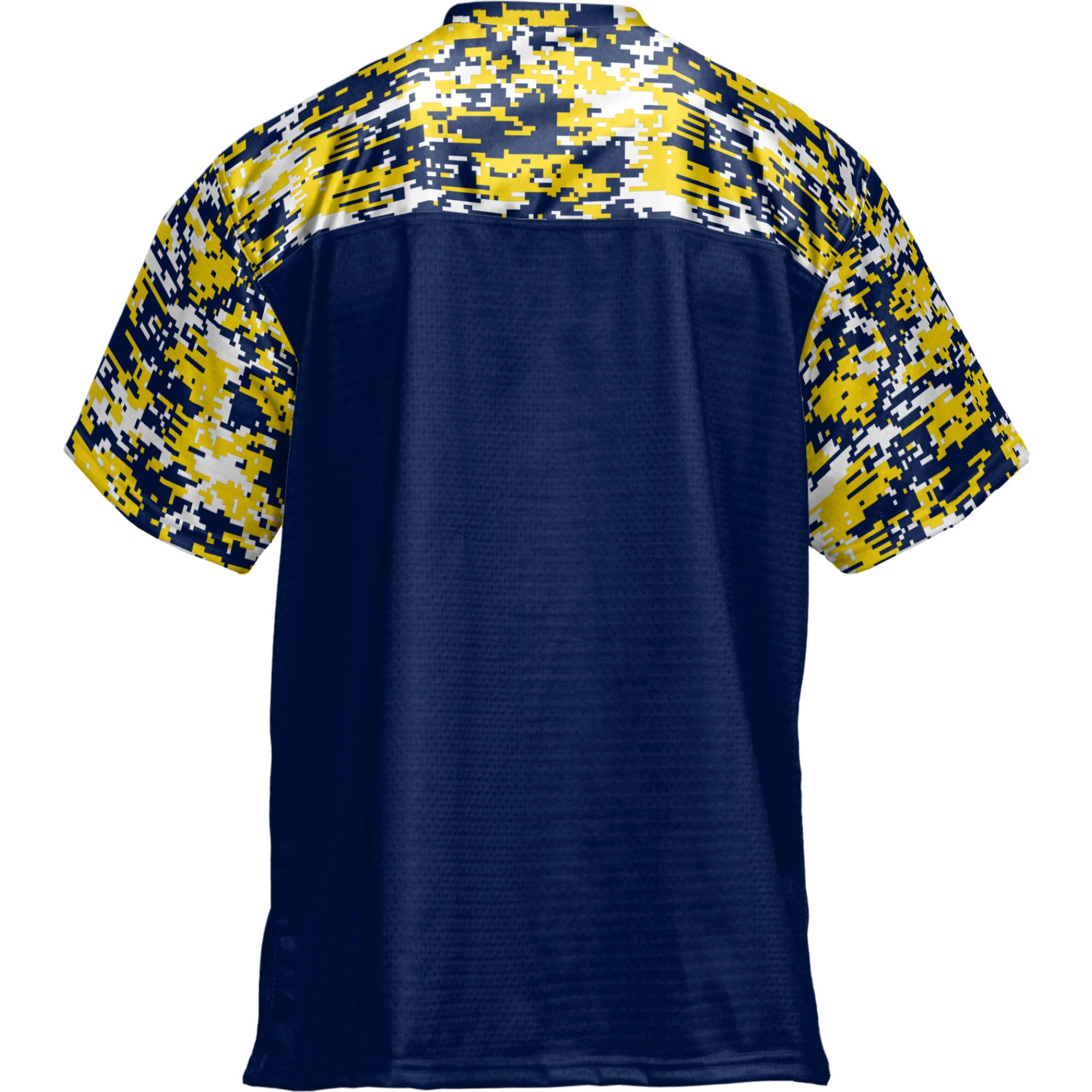 Pace University Setters Football Jersey Blue - back view