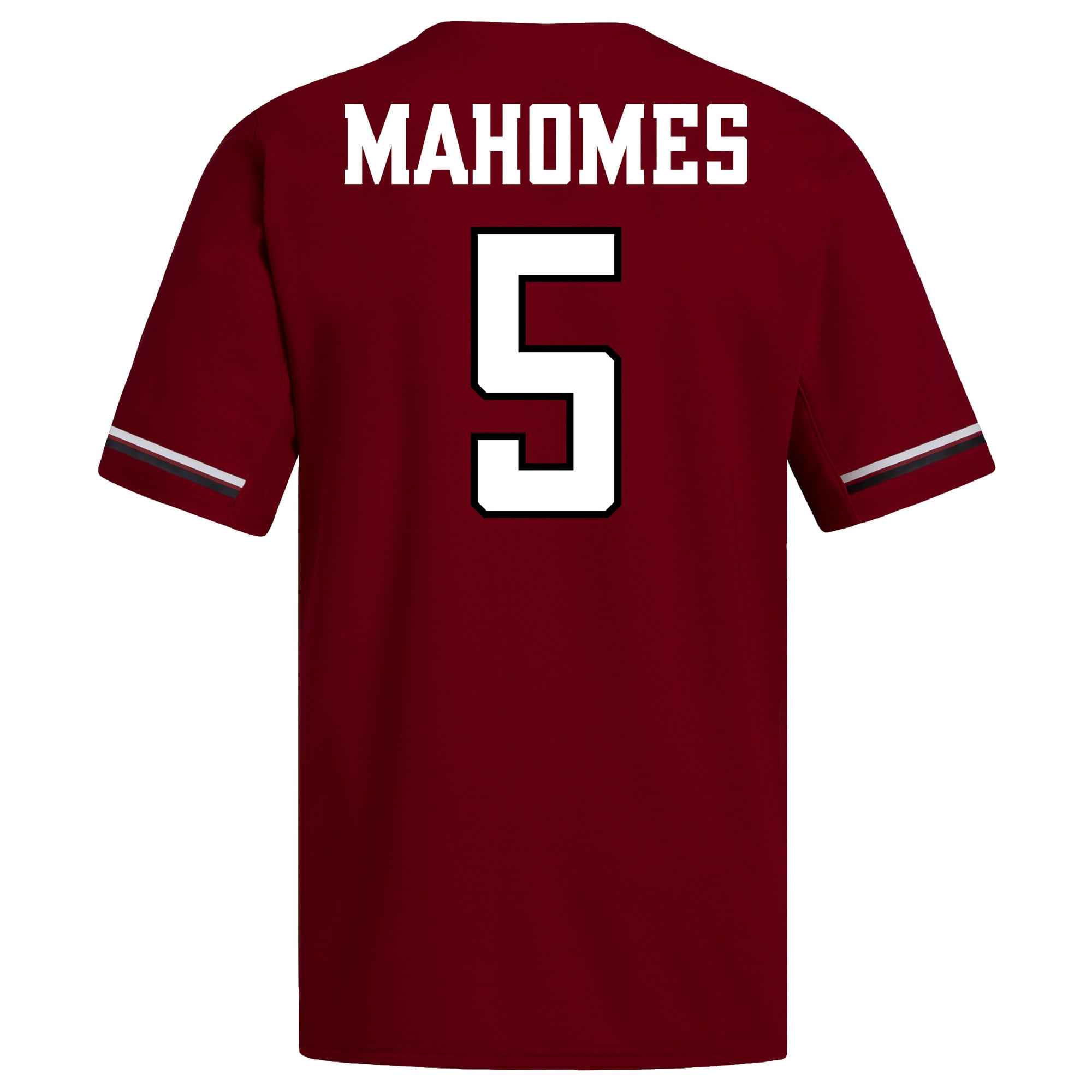 Patrick Mahomes Texas Tech Red Raiders Baseball Jersey Red - back view
