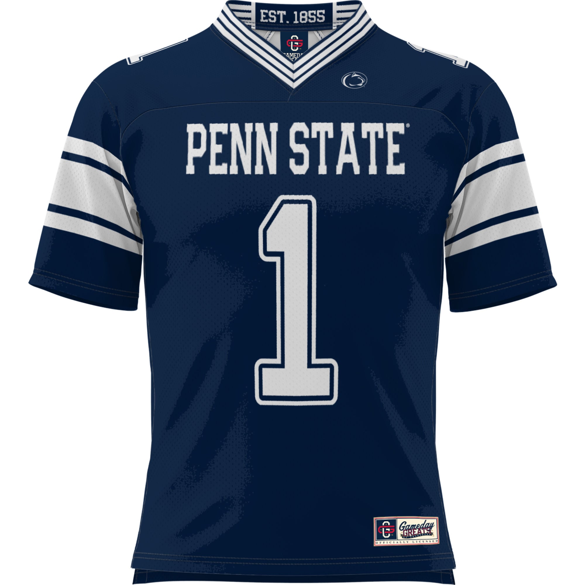 #1 Penn State Nittany Lions Football Jersey Navy - front view