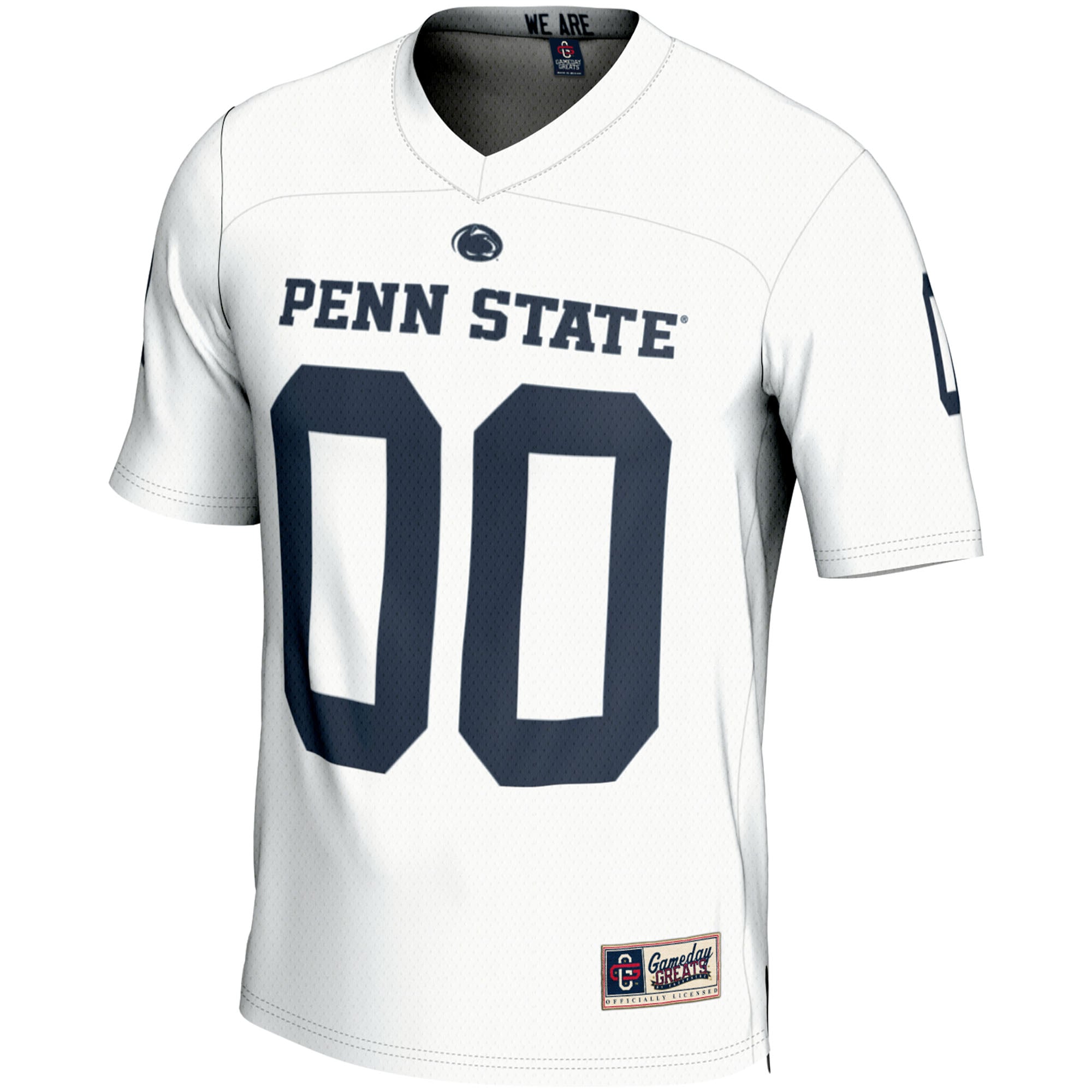 Penn State Nittany Lions Football Jersey White - front view