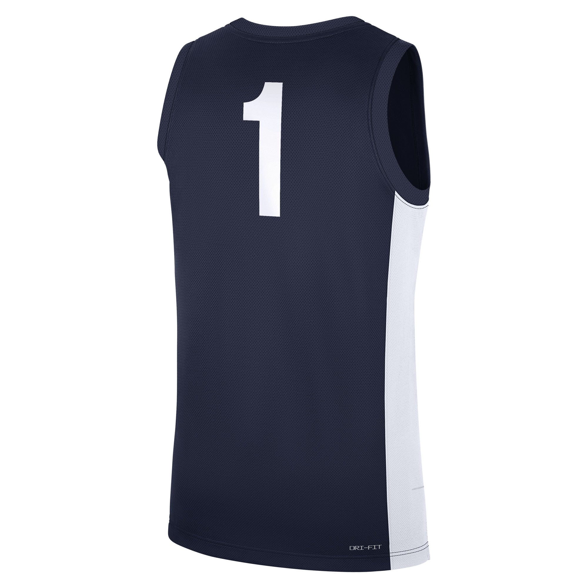 #1 Penn State Nittany Lions Road Jersey Navy - back view