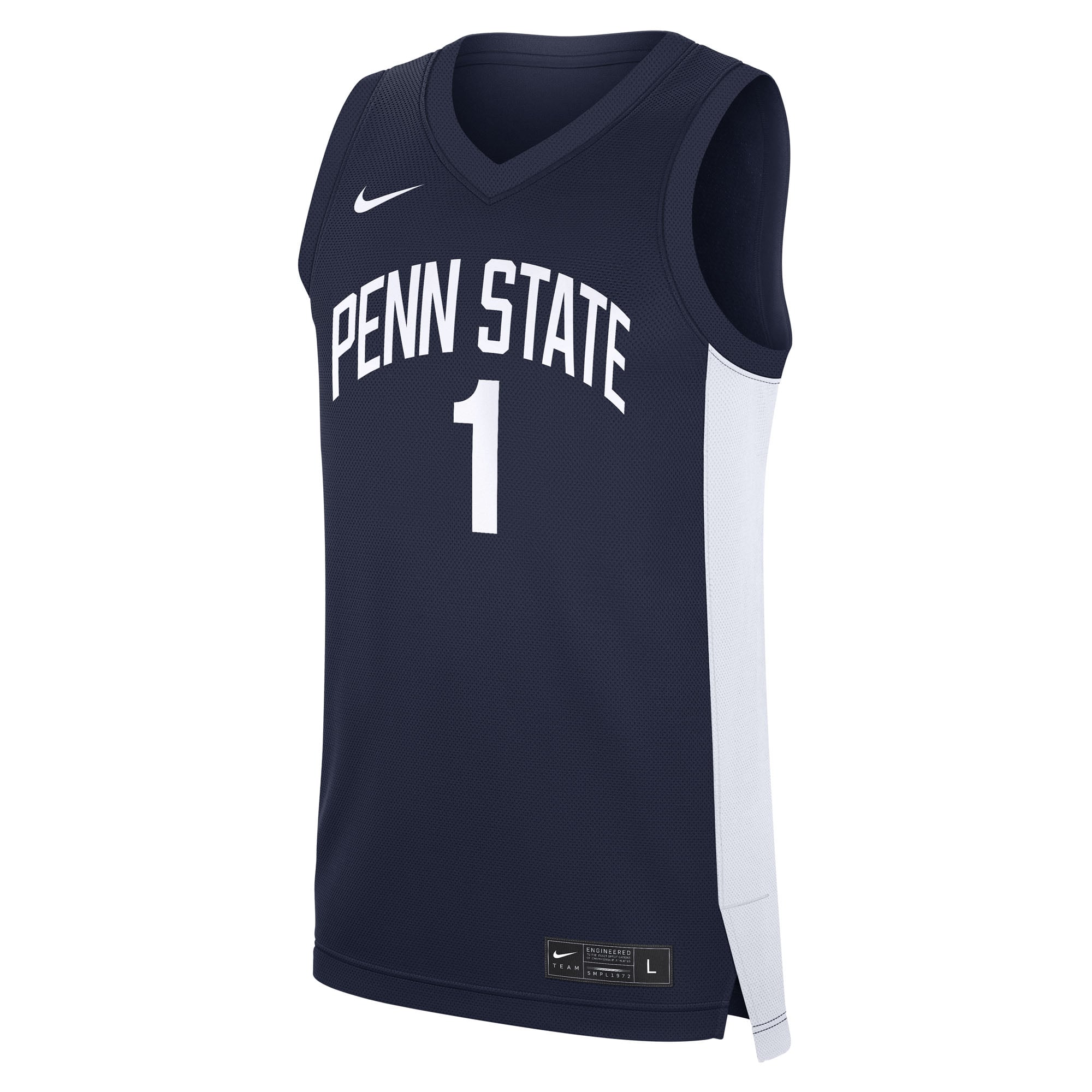 #1 Penn State Nittany Lions Road Jersey Navy - front view