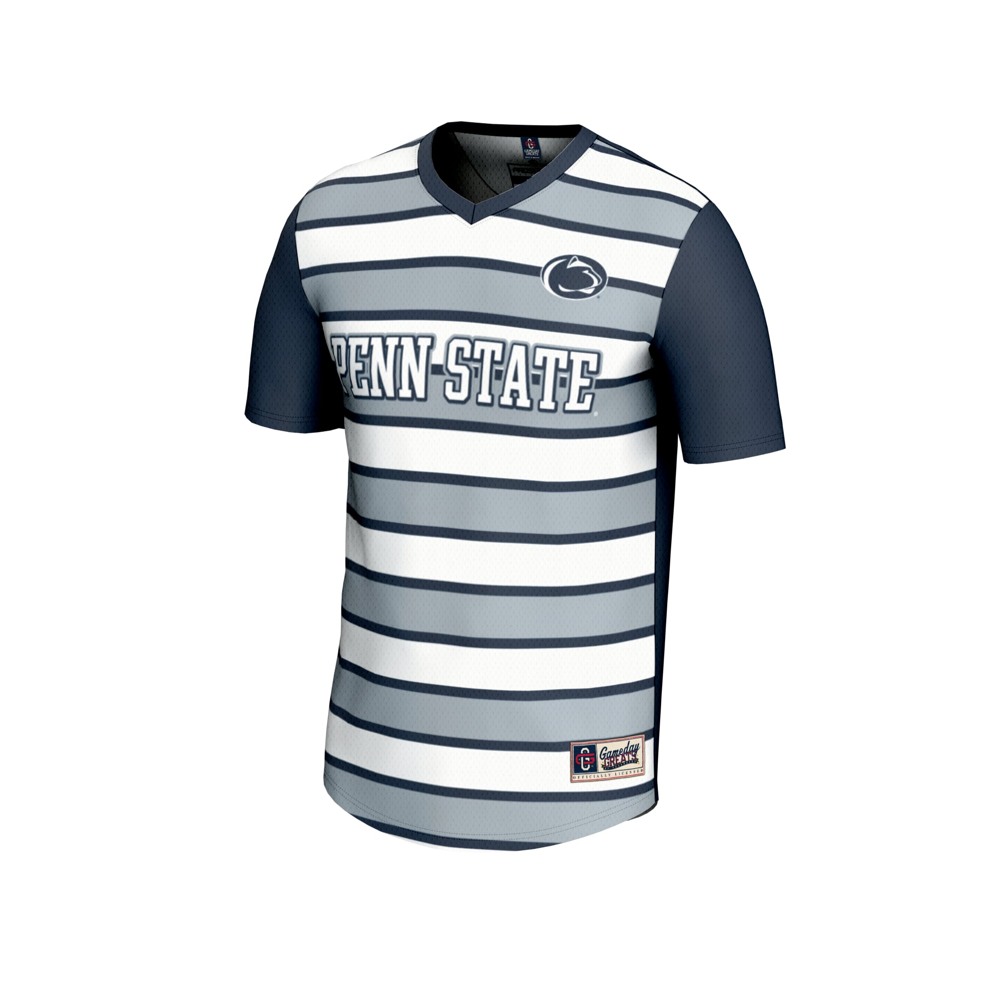 Penn State Nittany Lions Unisex Collegiate Women's Soccer Lightweight Fashion Jersey - front view