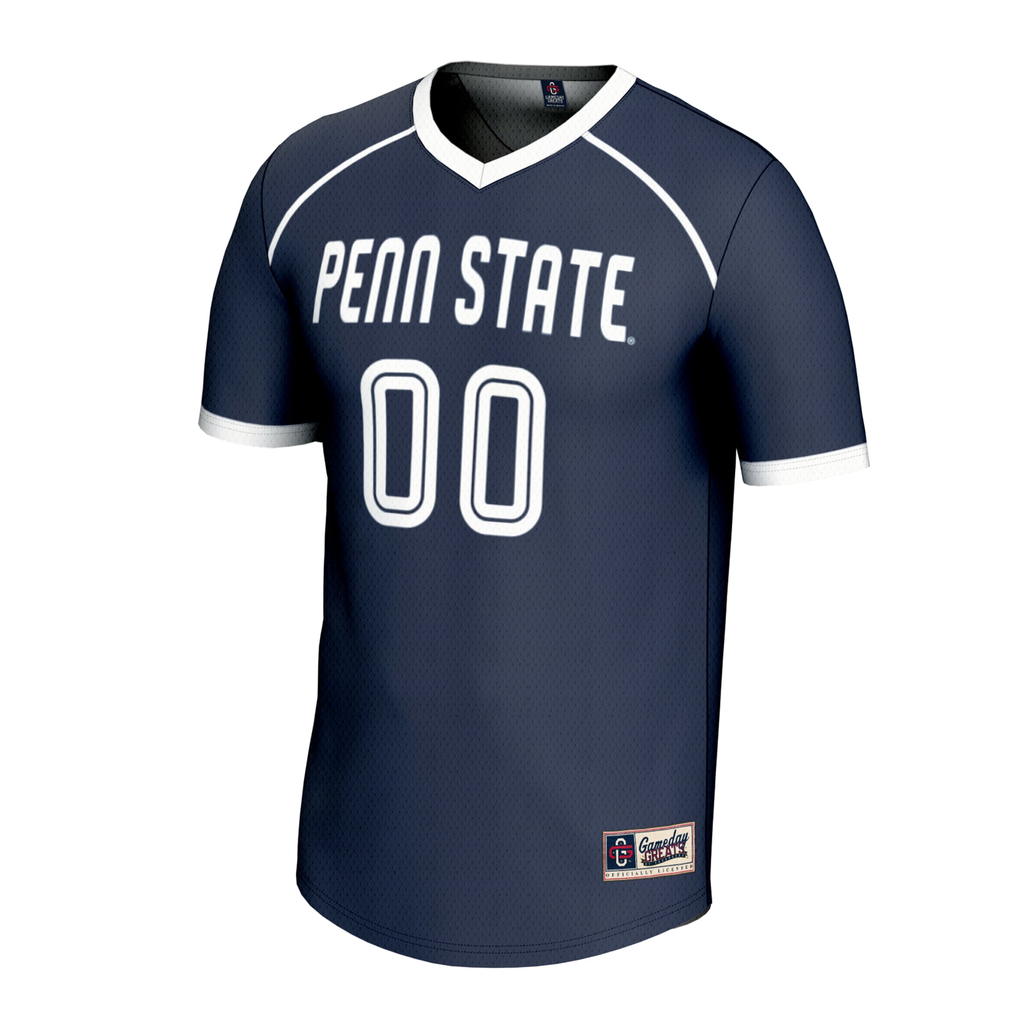 Penn State Nittany Lions Unisex Lightweight Collegiate Women's Lacrosse Jersey Navy - front view