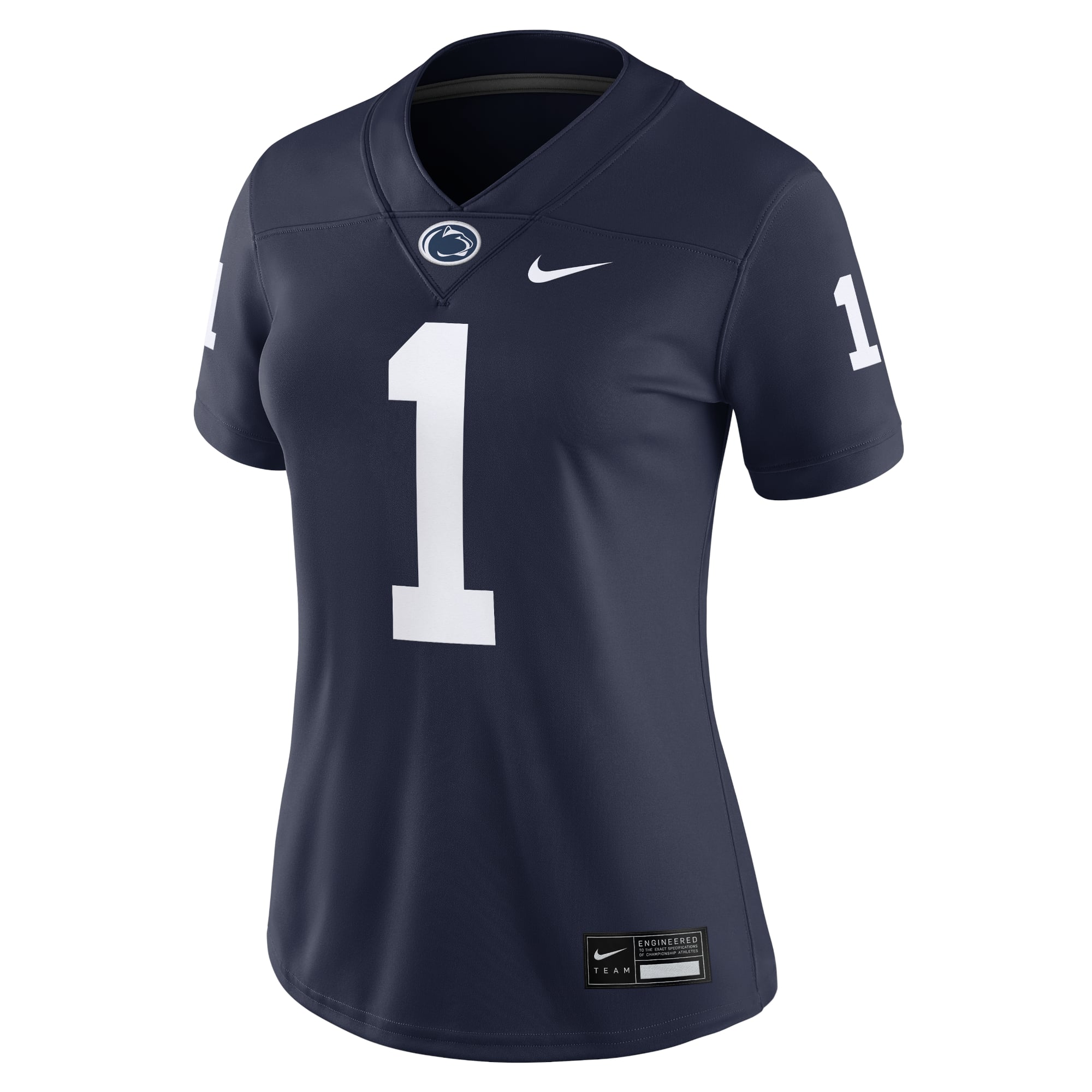 #1 Penn State Nittany Lions Women's Jersey Navy - front view