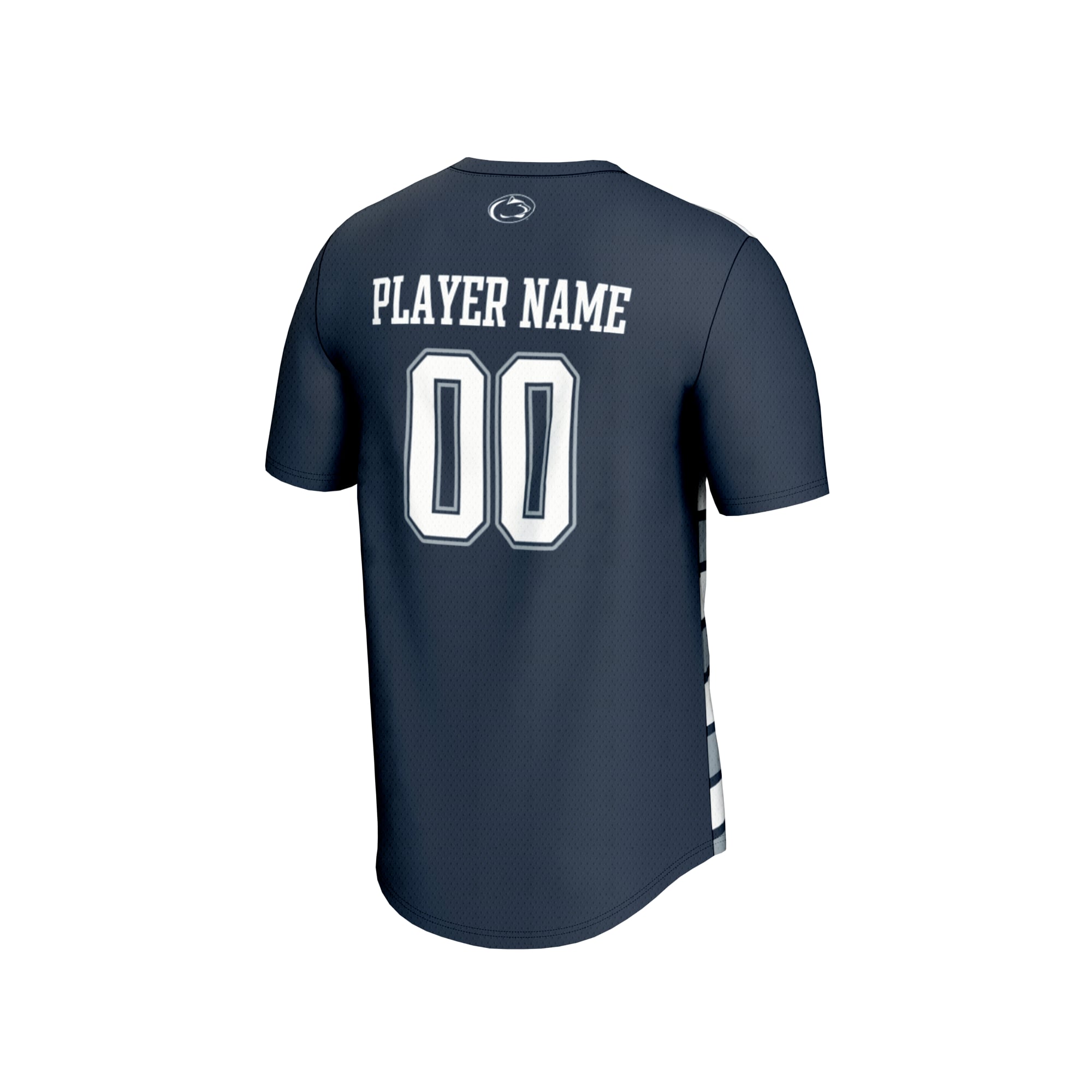 Penn State Nittany Lions Youth Collegiate Women's Soccer Lightweight Fashion Jersey - back view