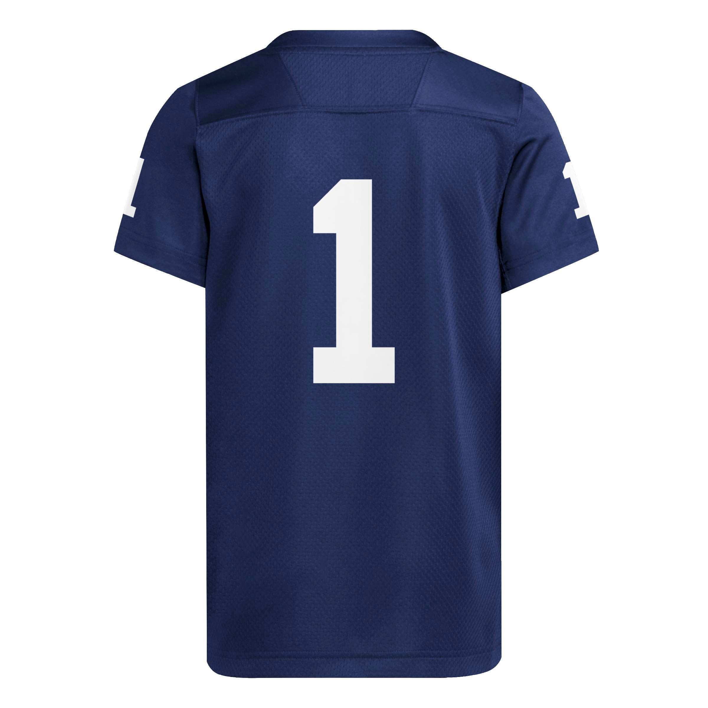 Penn State Nittany Lions Youth Jersey Navy - back view