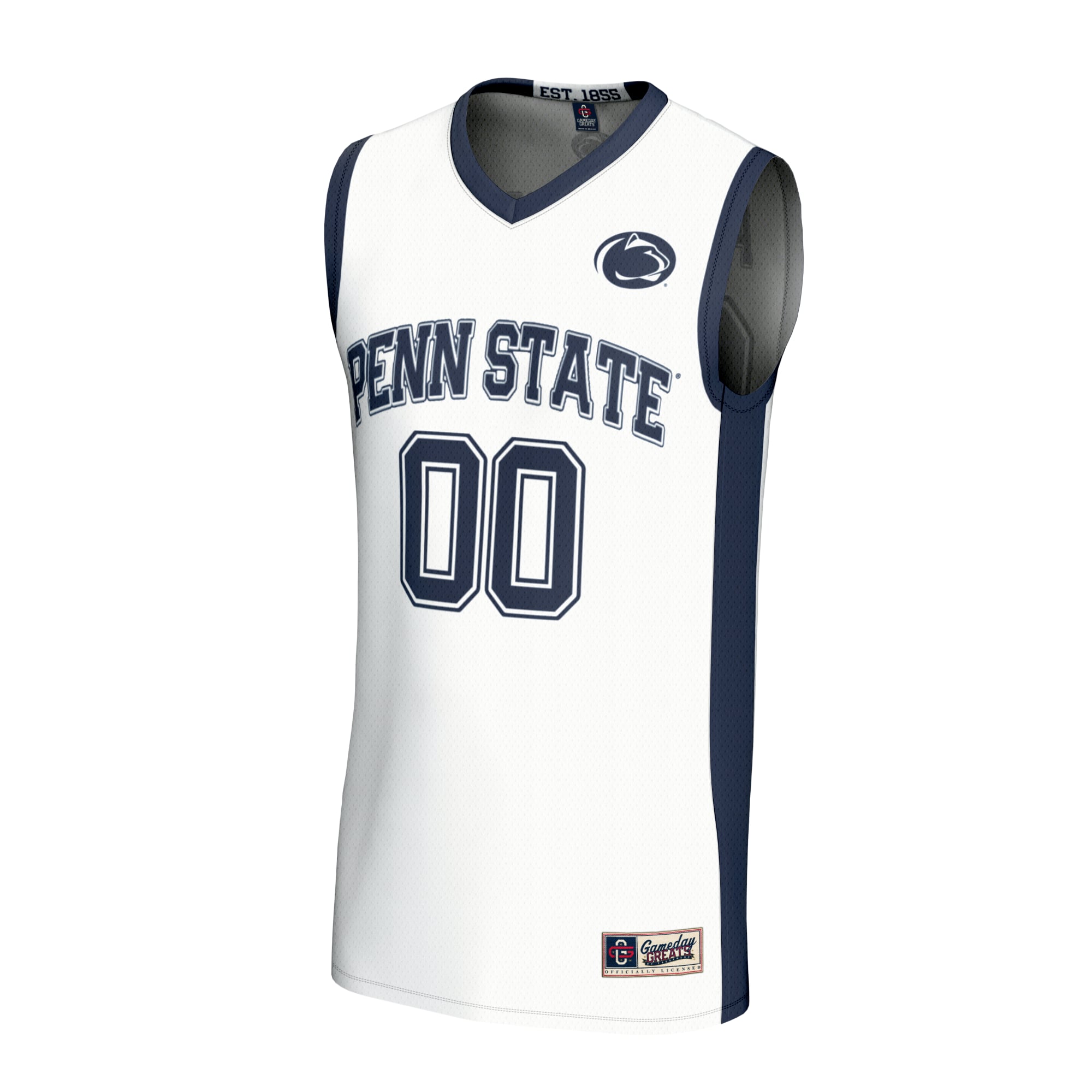 Penn State Nittany Lions Youth Lightweight Collegiate Men's Basketball Fashion Jersey - front view