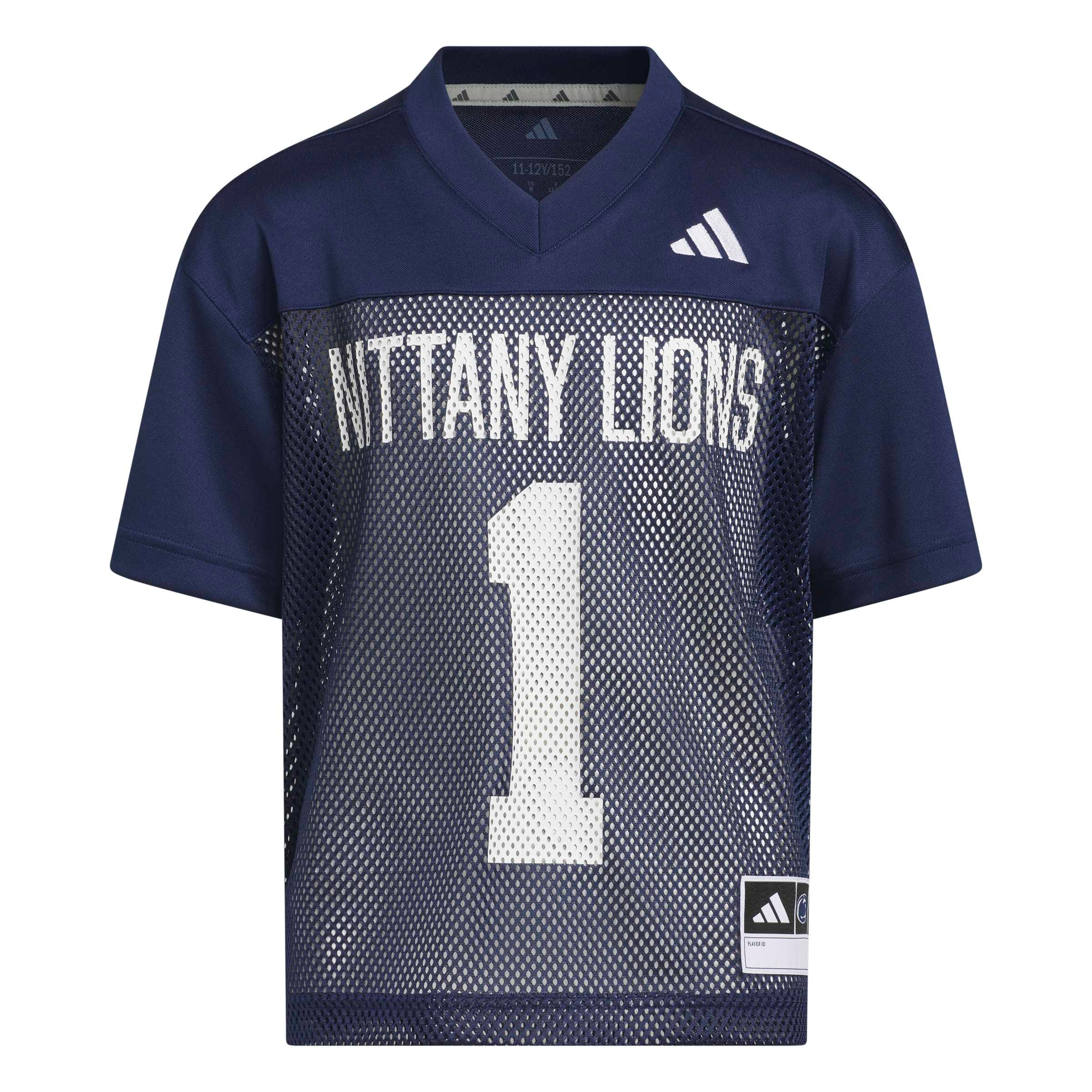 Penn State Nittany Lions Youth Tailgate Jersey Navy - front view