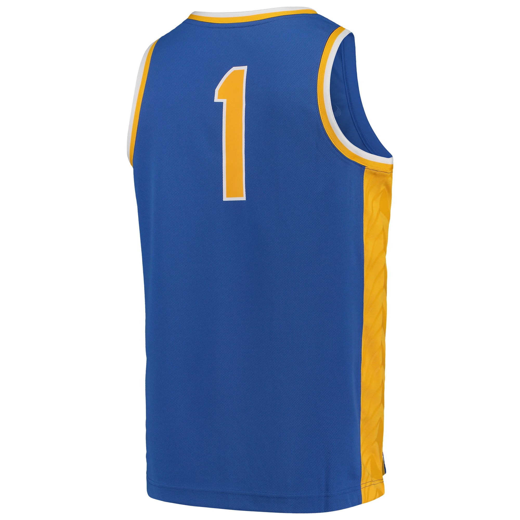 #1 Pitt Panthers Team Basketball Jersey Royal - back view