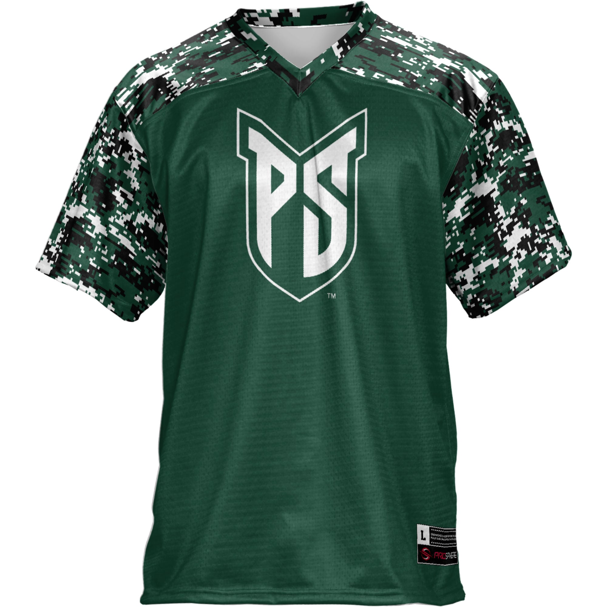 Portland State Vikings Football Jersey Green - front view