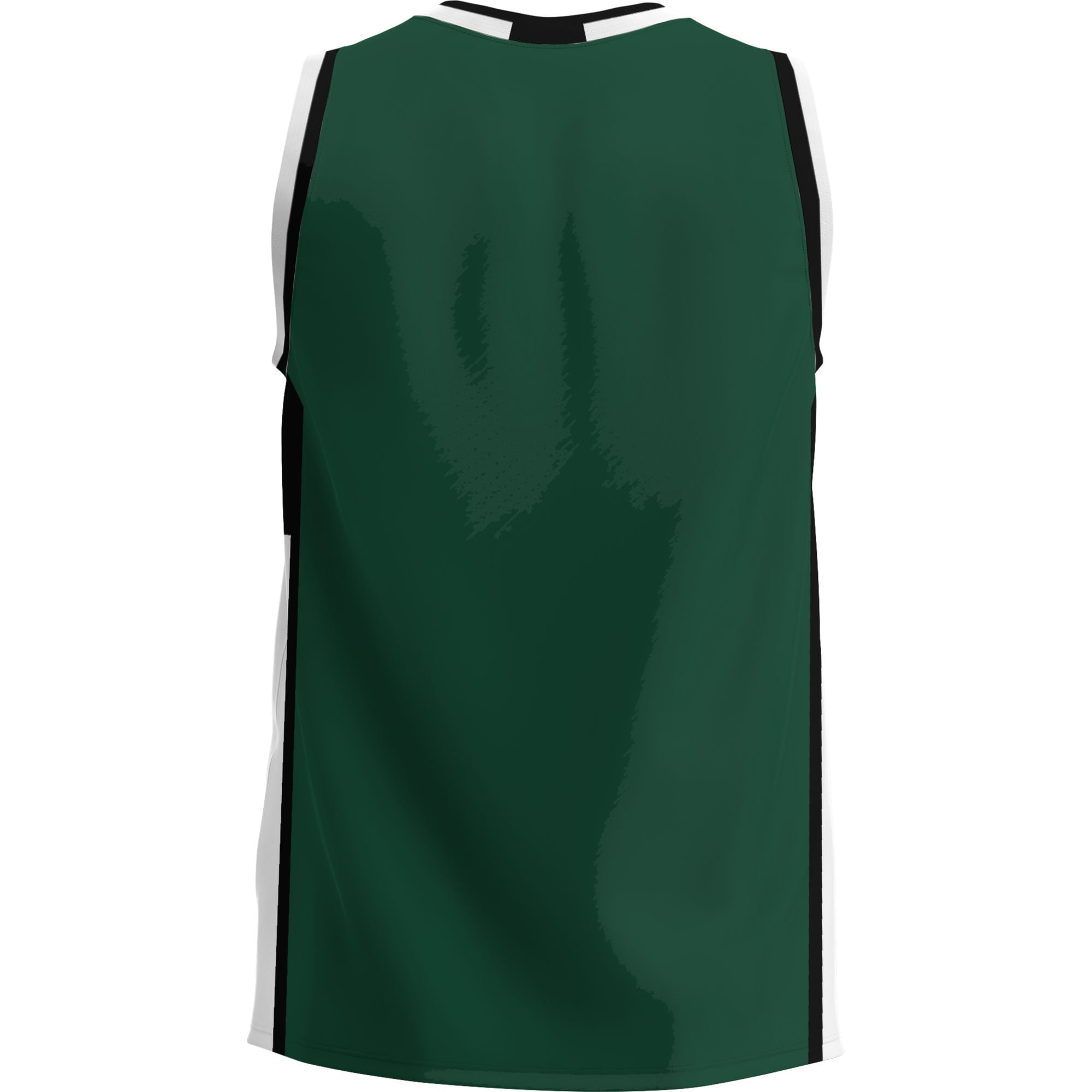 Portland State Vikings Lightweight Basketball Jersey Green - back view