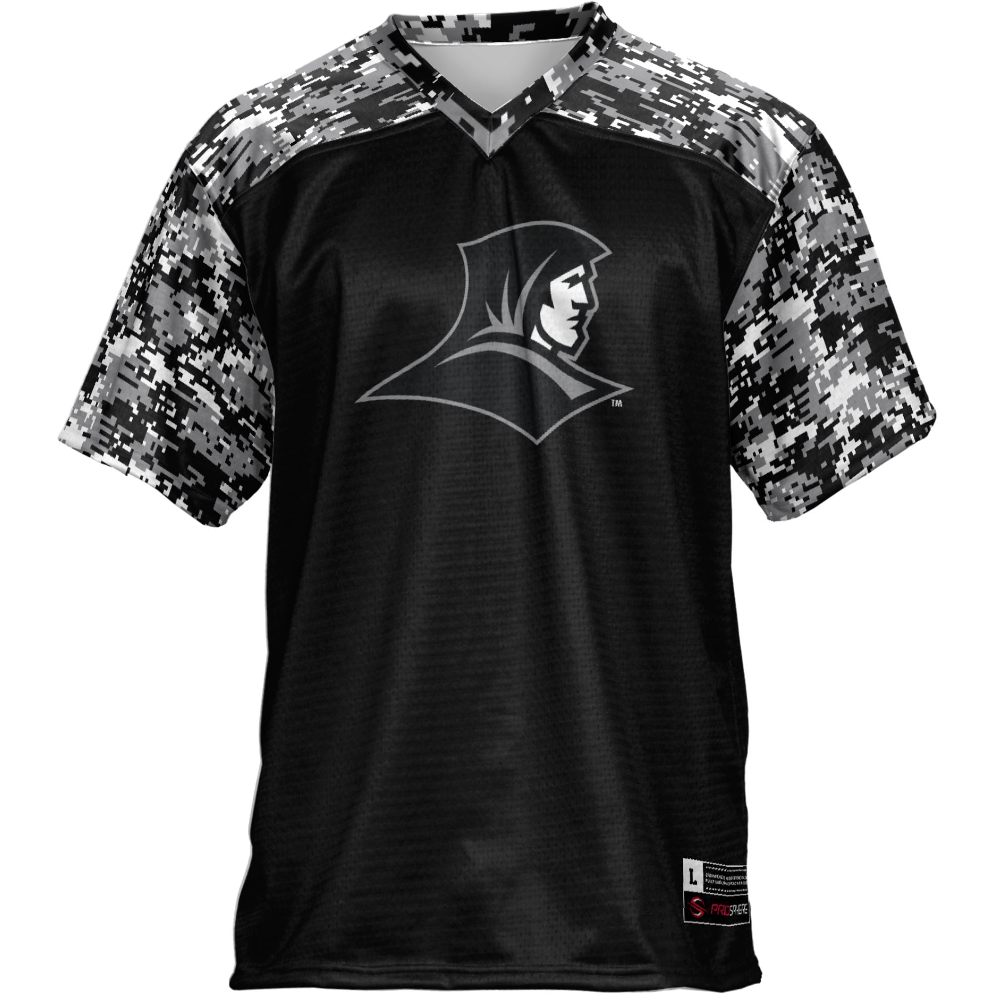 Providence Friars Camo Football Jersey Black - front view