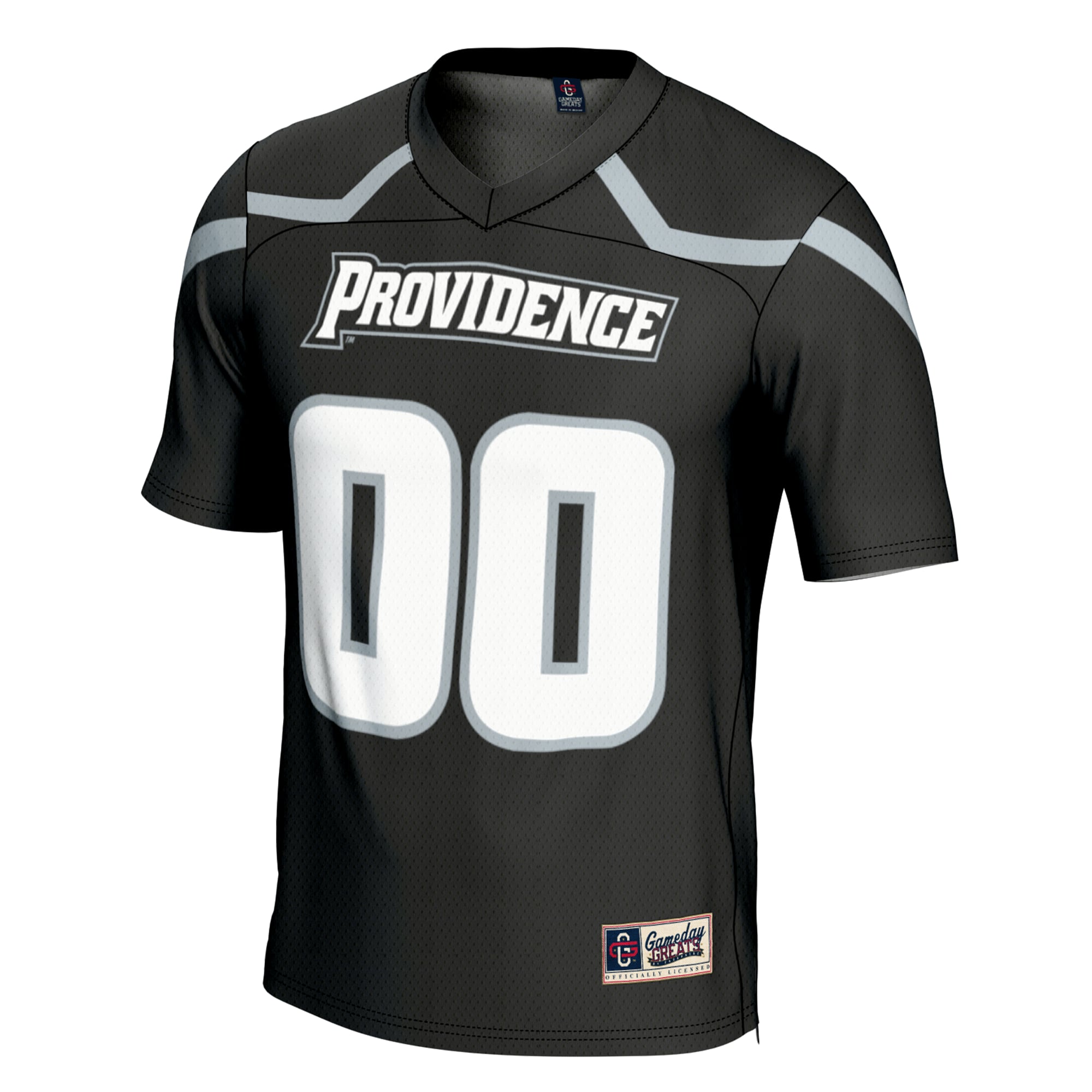 Providence Friars Lacrosse Lightweight Jersey Black - front view