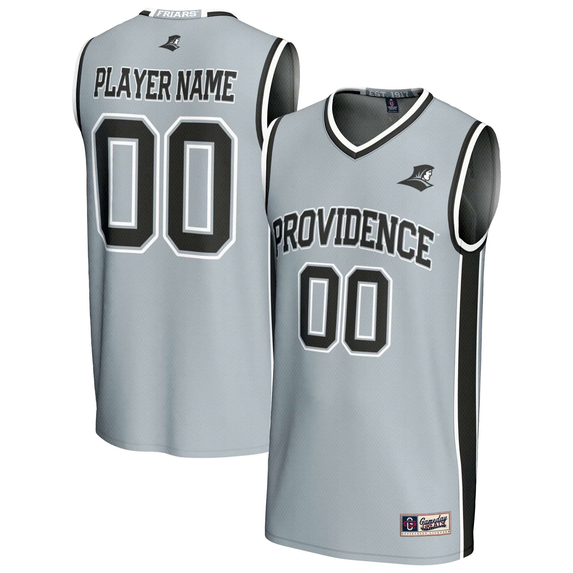 Providence Friars Unisex Lightweight Collegiate Women's Basketball Fashion - front and back view