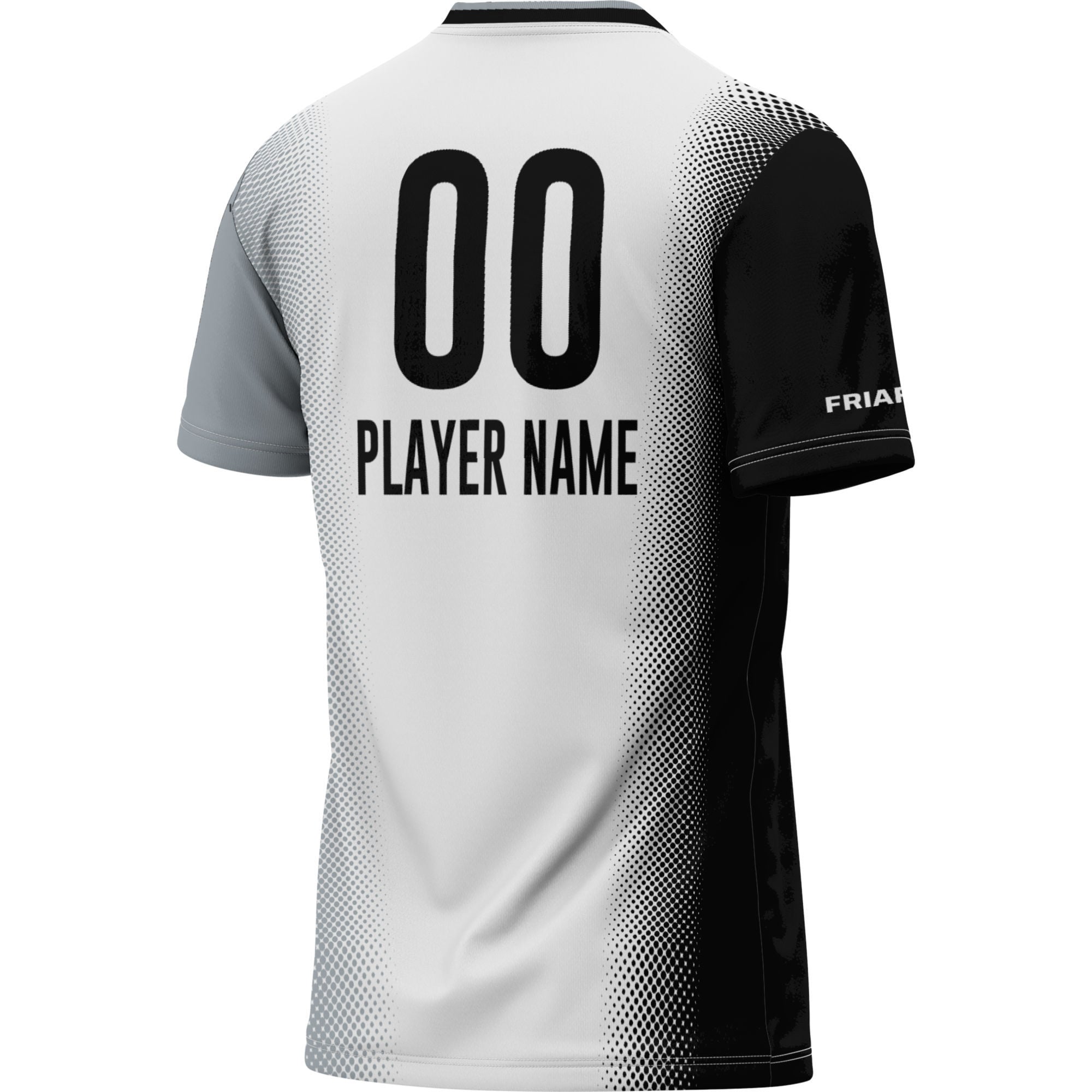 Providence Friars Unisex Lightweight Women's Soccer Jersey White - back view