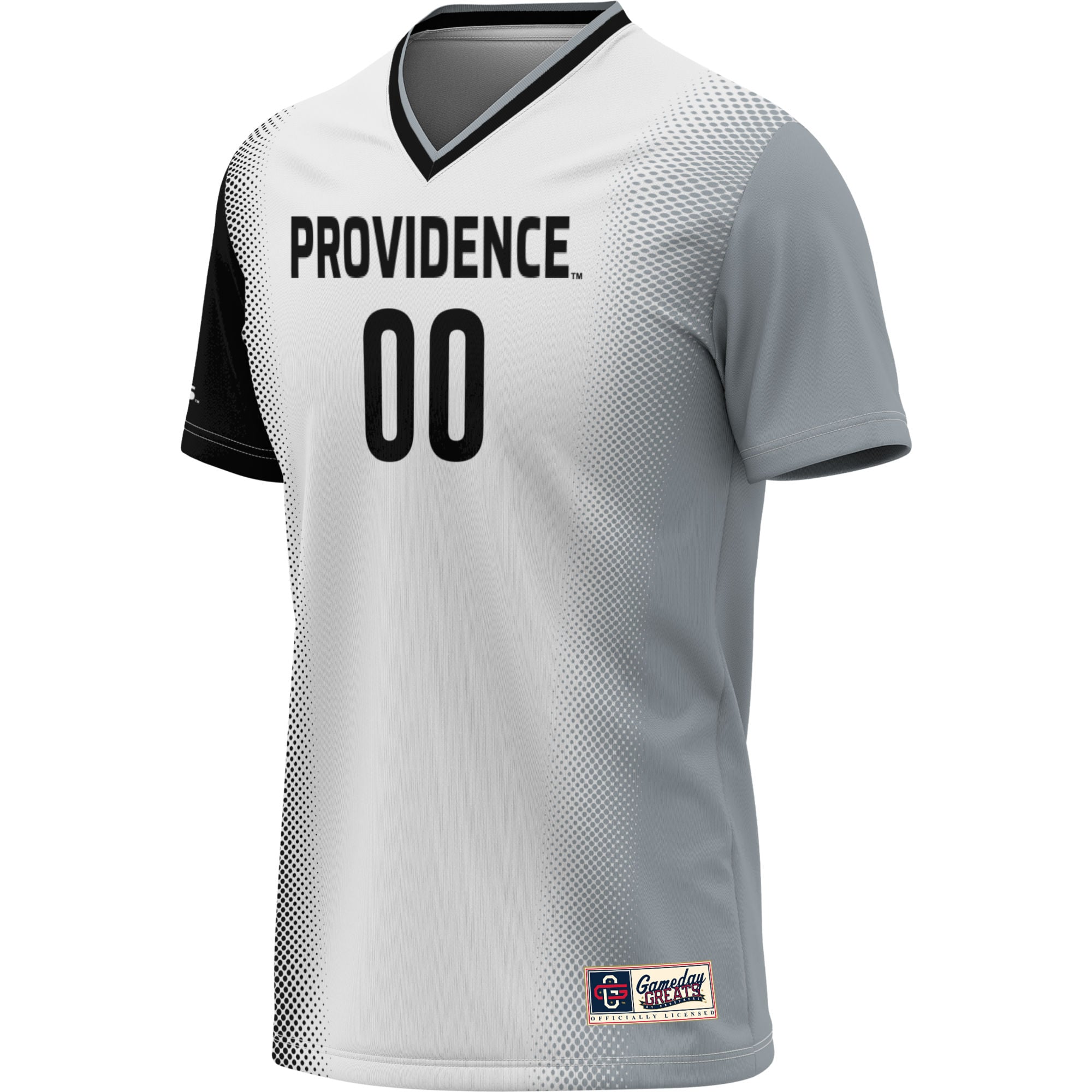 Providence Friars Youth Lightweight Women's Soccer Jersey White - front view