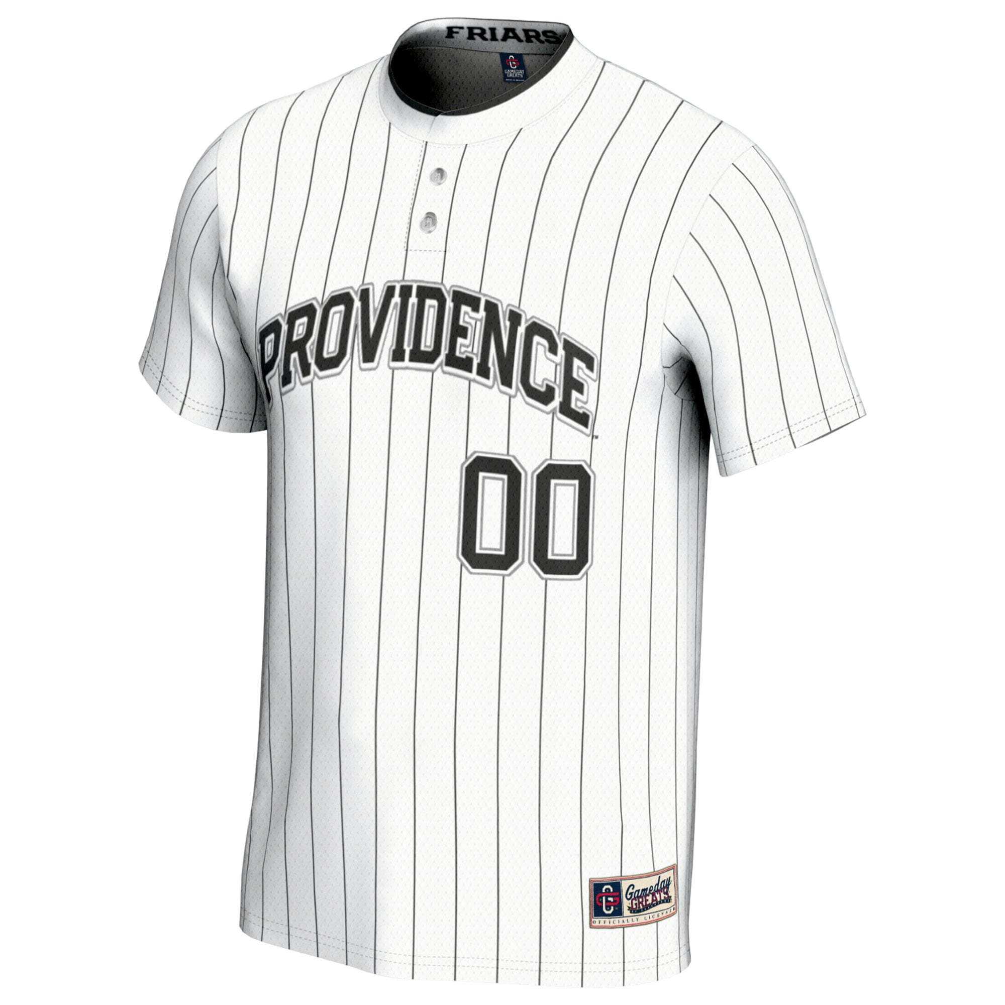 Providence Friars Unisex Softball Lightweight Jersey White - front view
