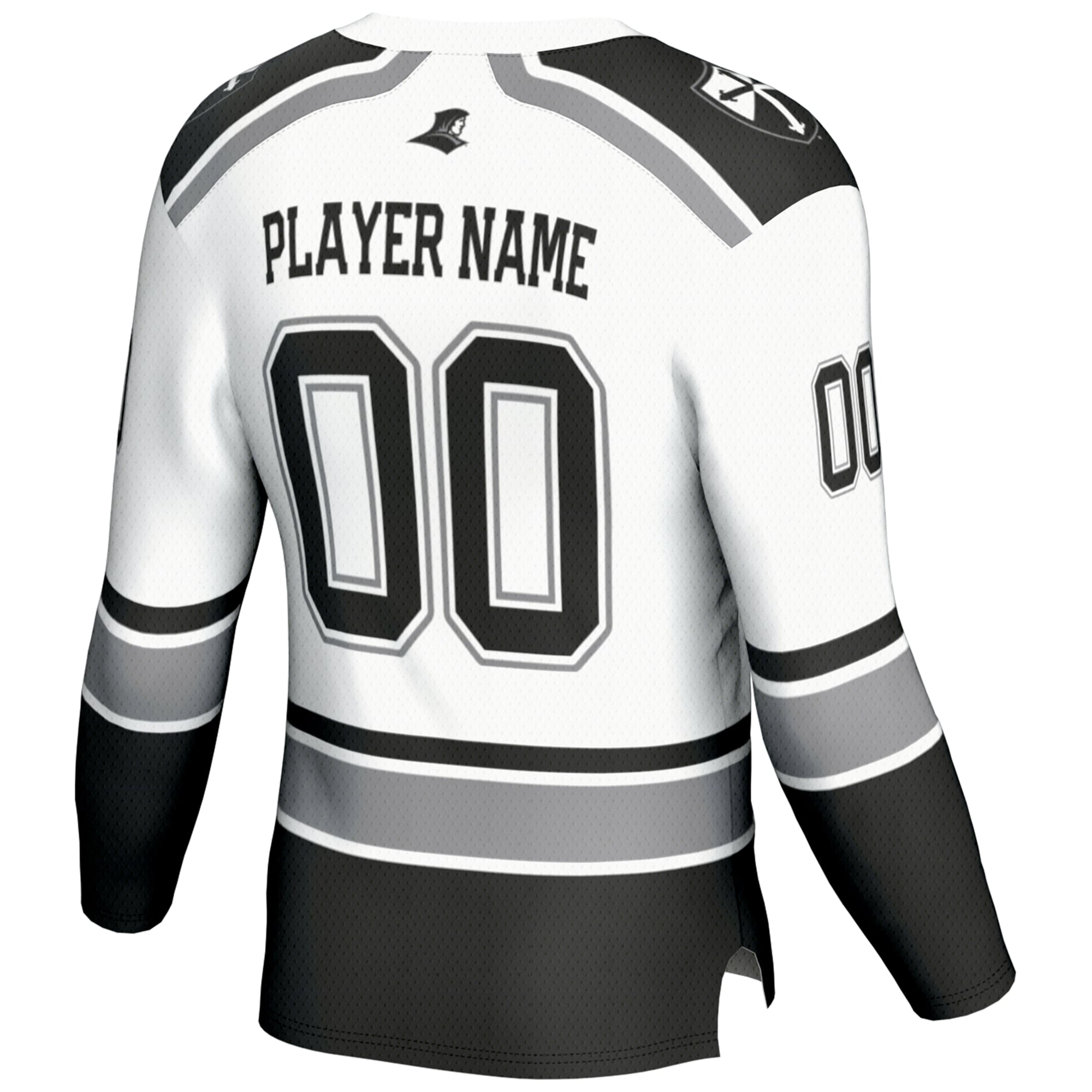 Providence Friars Unisex Women's Ice Hockey Jersey White - back view