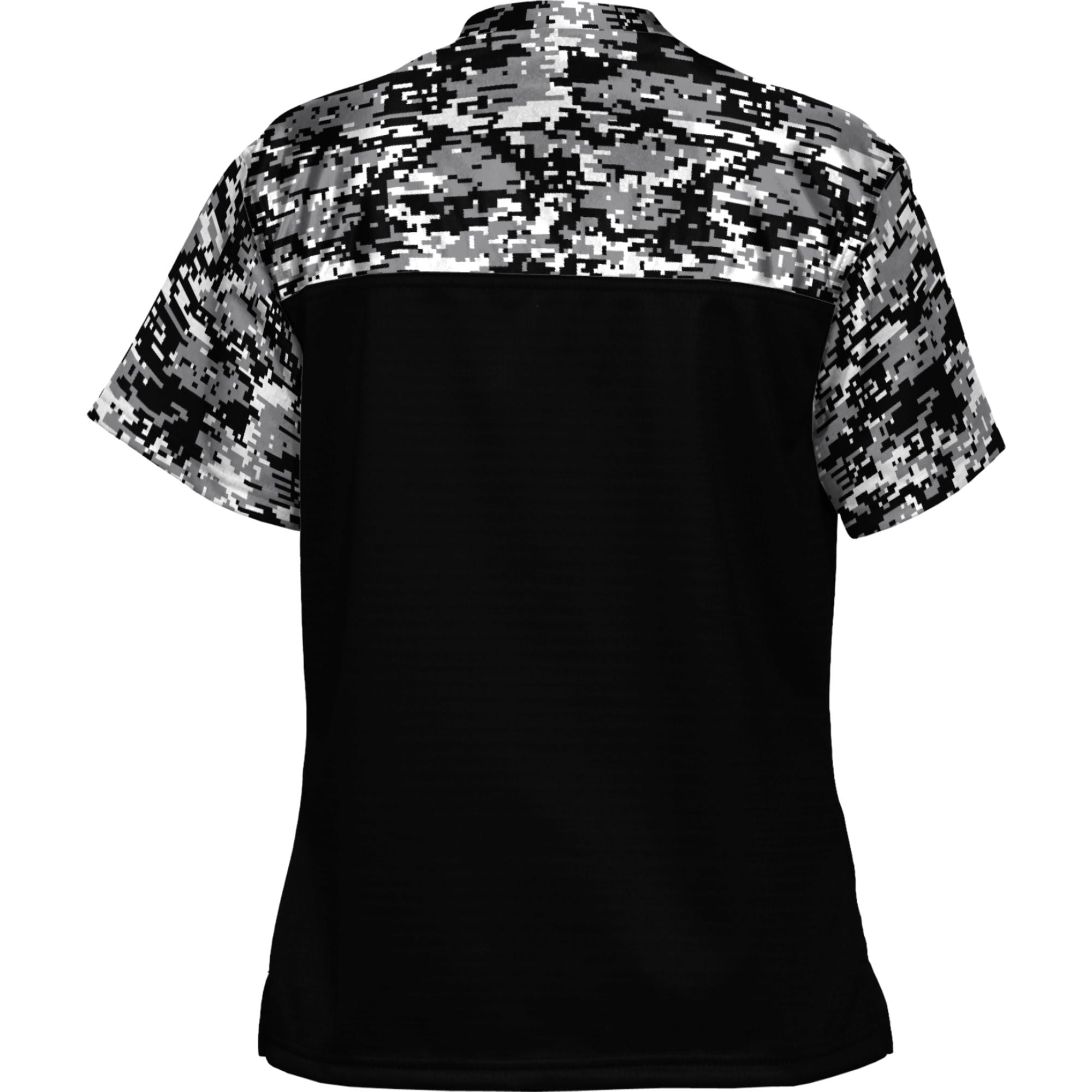 Providence Friars Women's Camo Football Jersey Black - back view