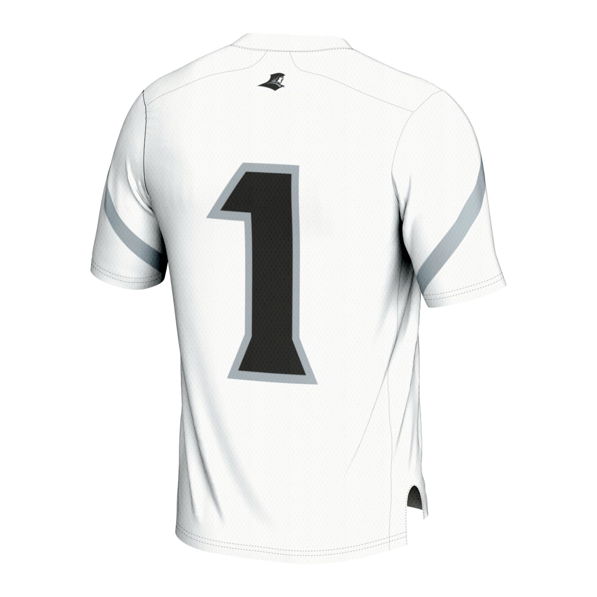 #1 Providence Friars Youth Lightweight Lacrosse Jersey White - back view