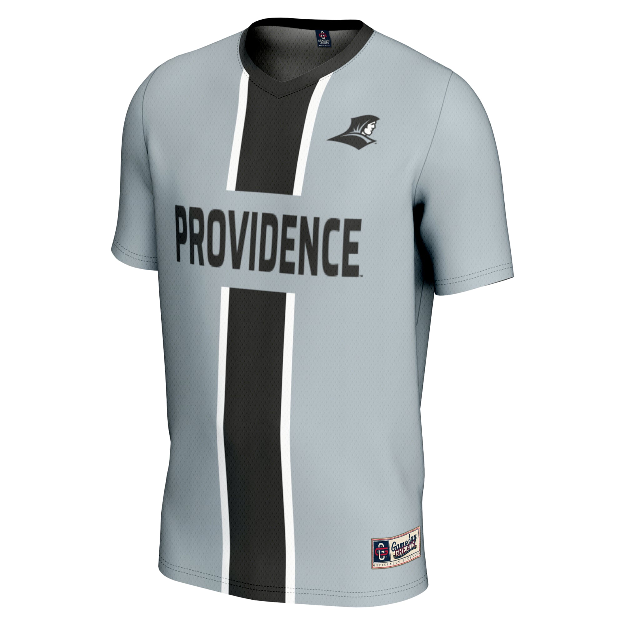 Providence Friars Youth Lightweight Men's Soccer Jersey Gray - front view
