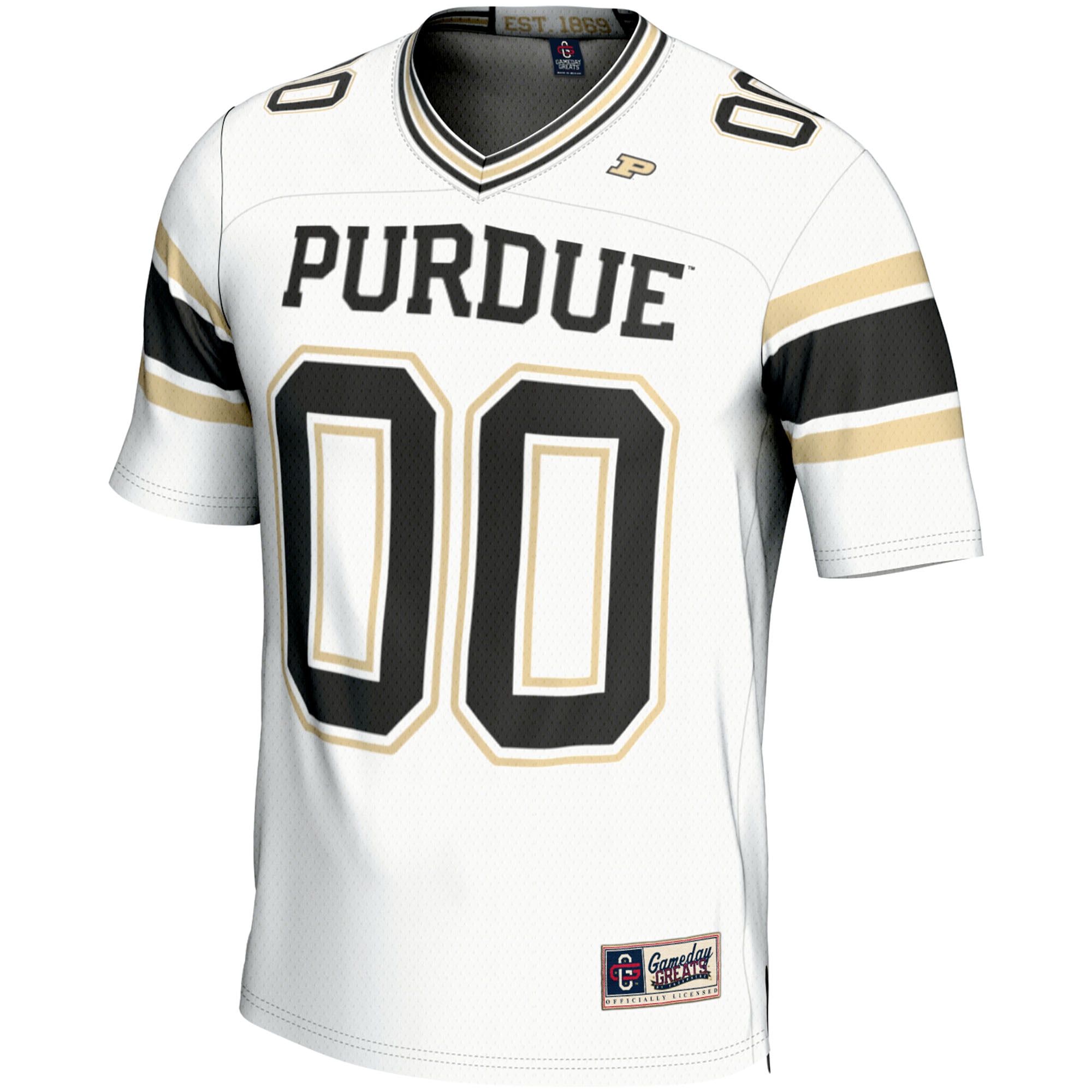 Purdue Boilermakers Football Jersey White - front view