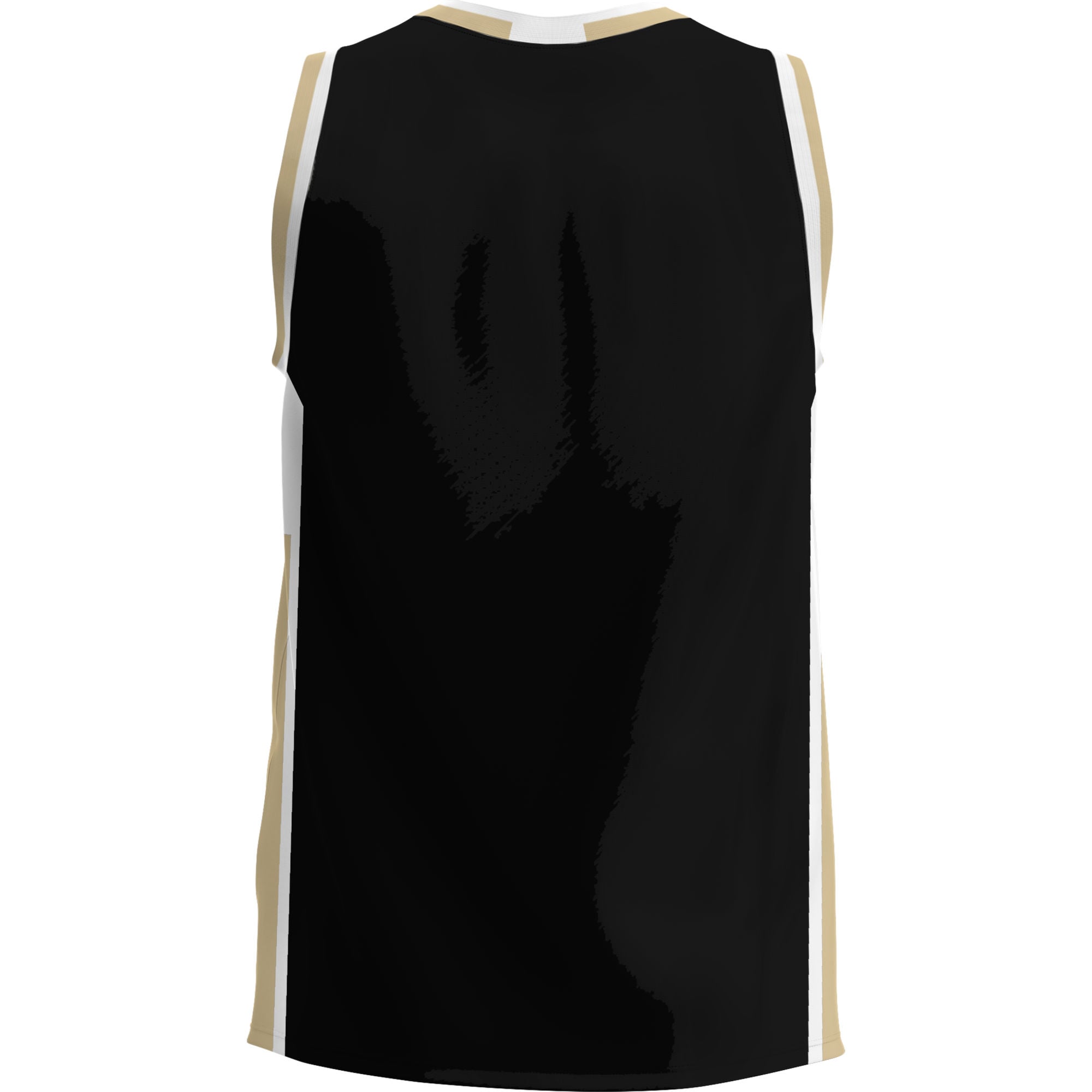 Purdue Boilermakers Lightweight Basketball Jersey Gold - back view