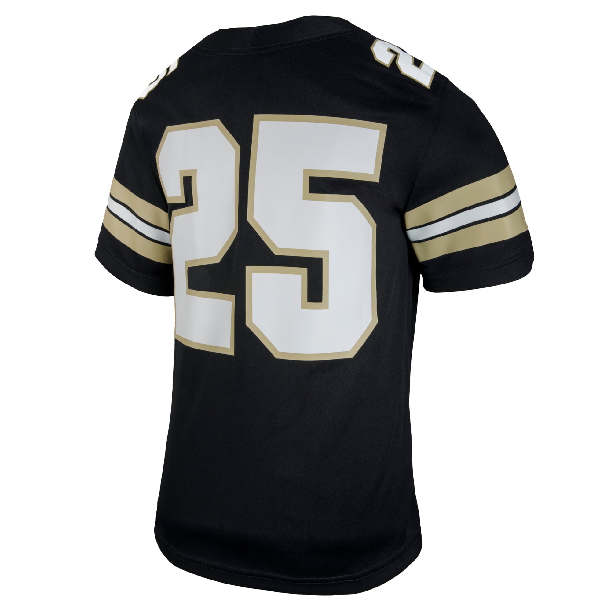 #1 Purdue Boilermakers Youth Jersey Black - back view
