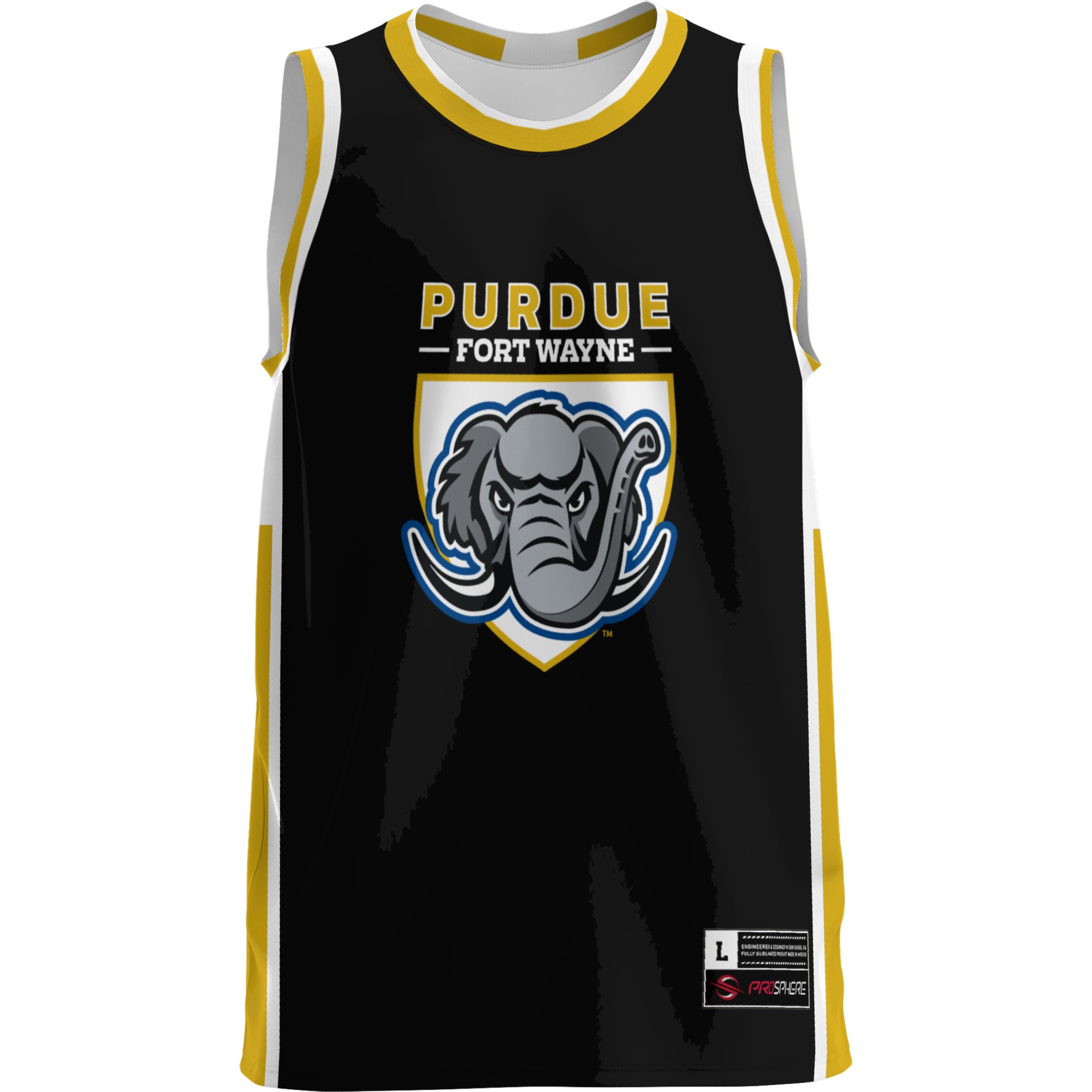 Purdue Fort Wayne Mastodons Lightweight Basketball Jersey Blue - front view