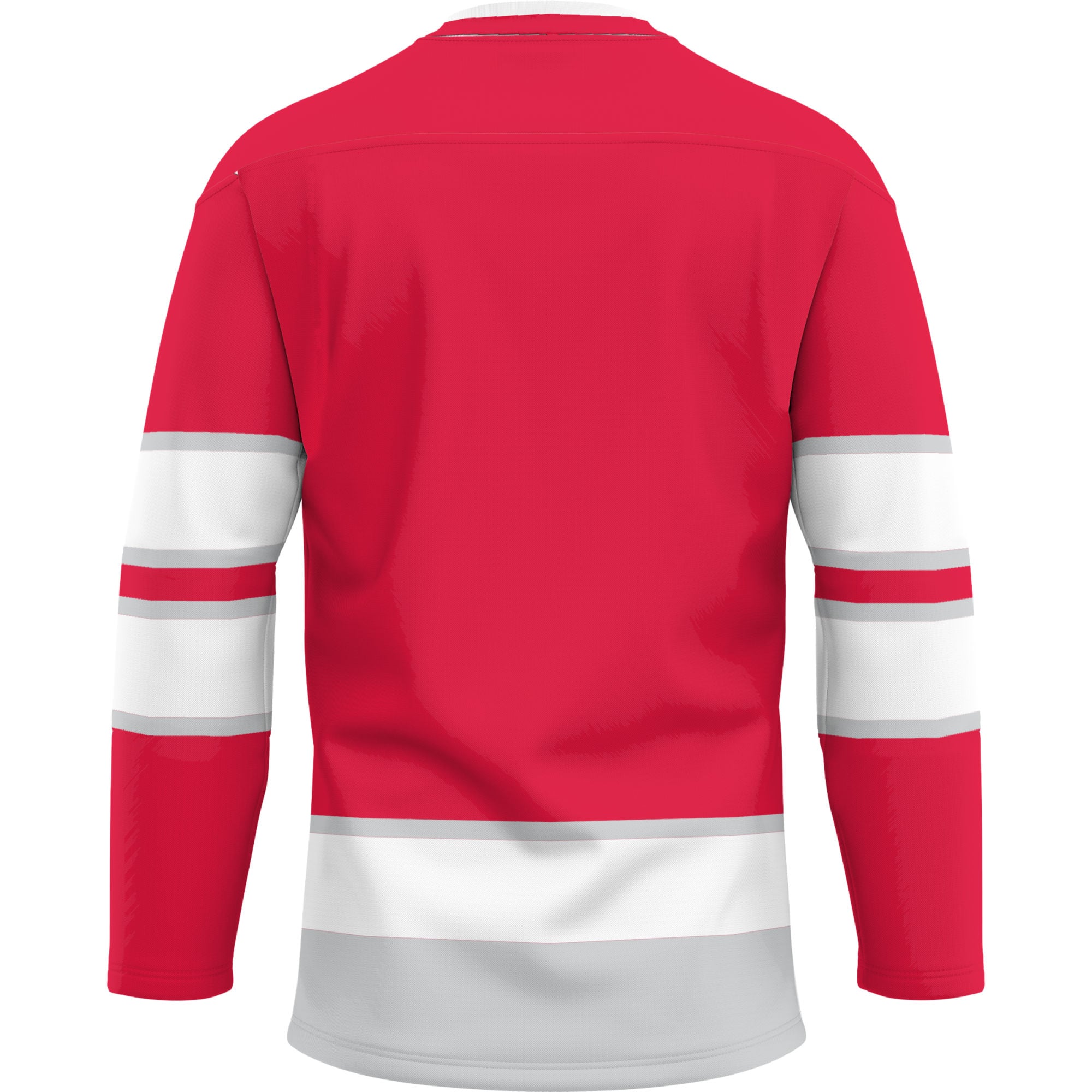 Radford Highlanders Hockey Jersey Red - back view