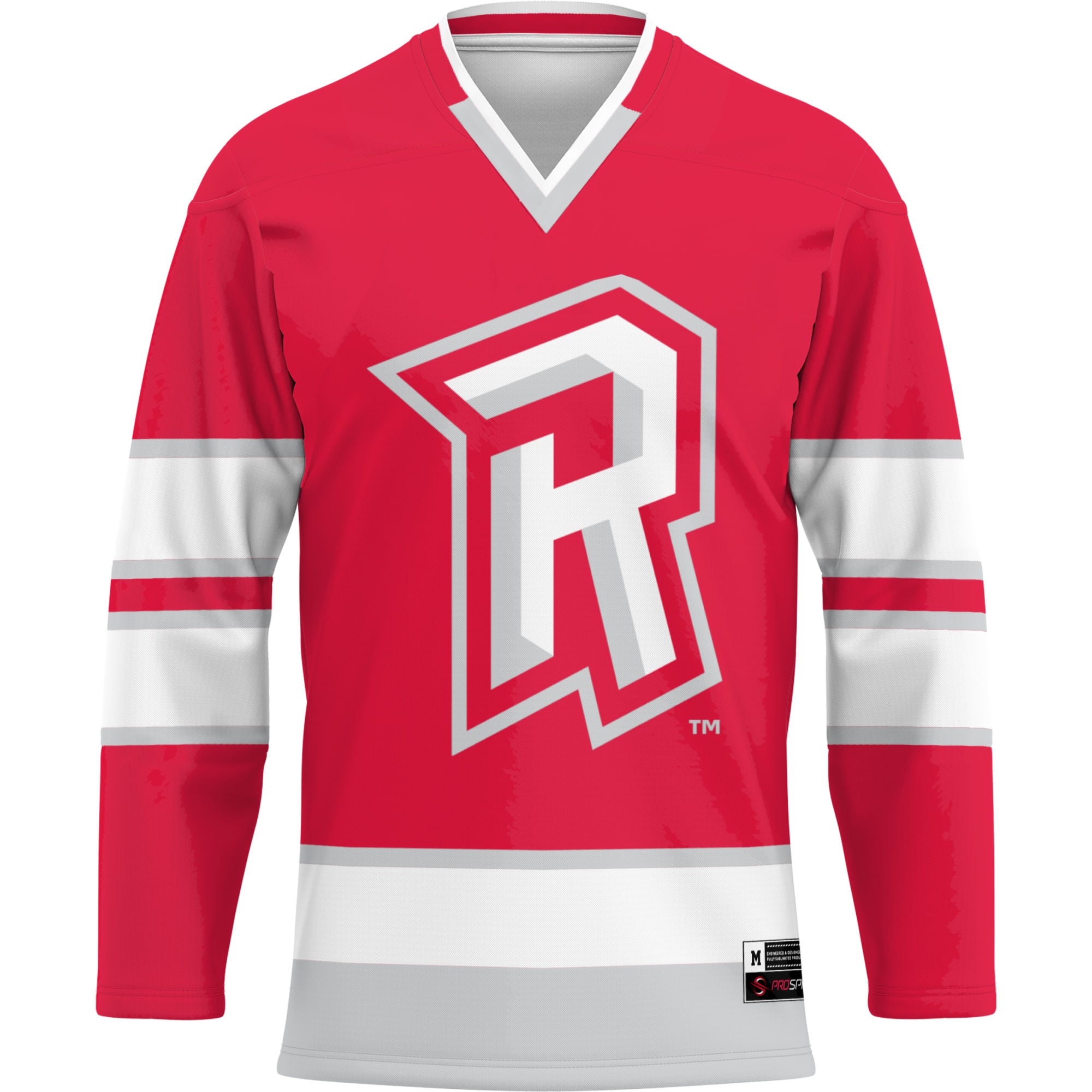 Radford Highlanders Hockey Jersey Red - front view