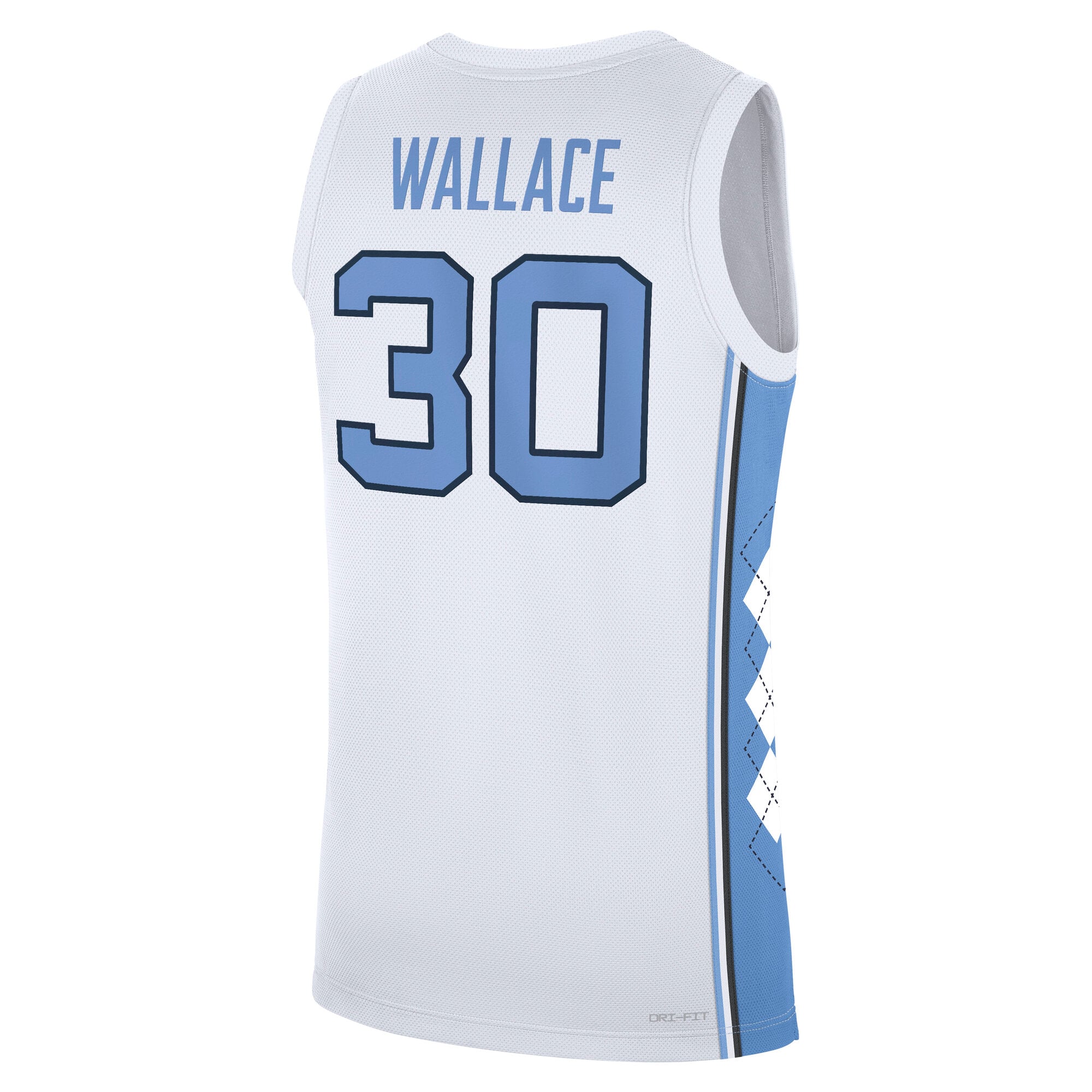 Rasheed Wallace North Carolina Tar Heels Basketball Jersey White - back view