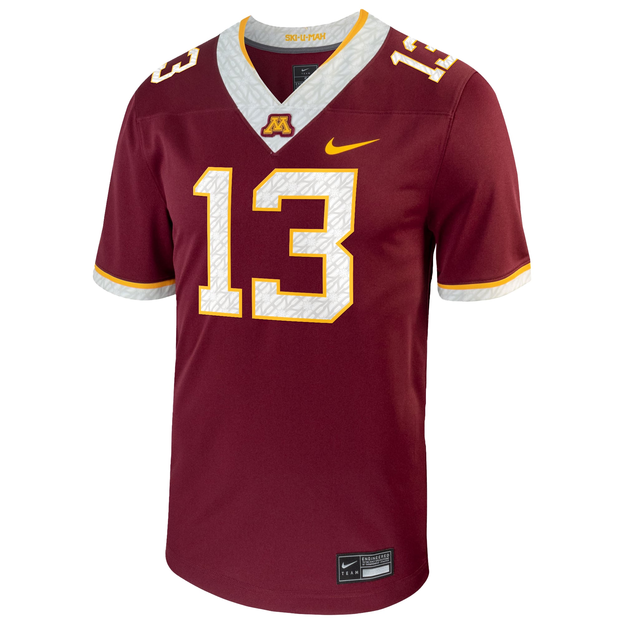 Rashod Bateman Minnesota Golden Gophers Player Jersey Maroon - front view
