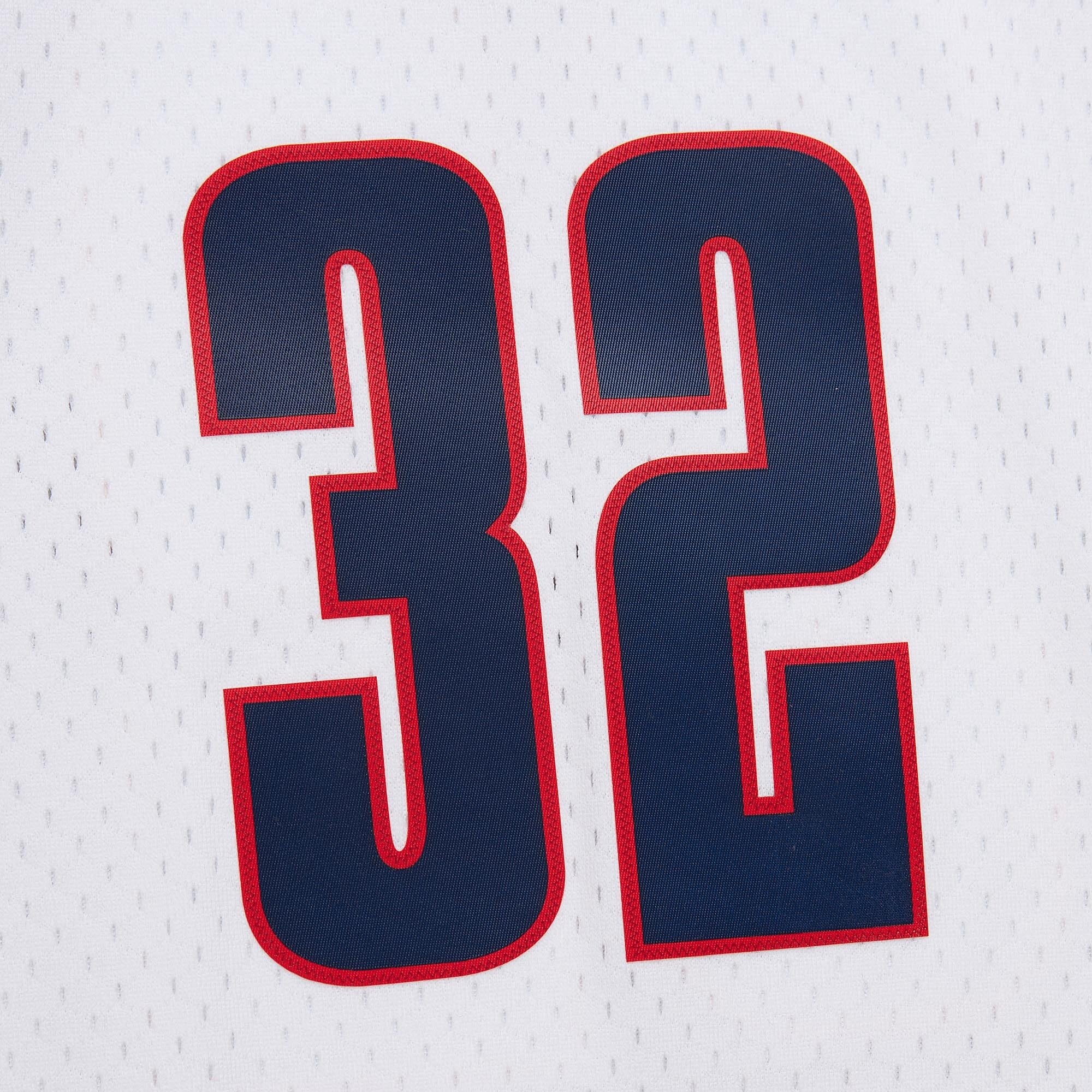 Richard Hamilton UConn Huskies 1998/99 Jersey White - detail view 1