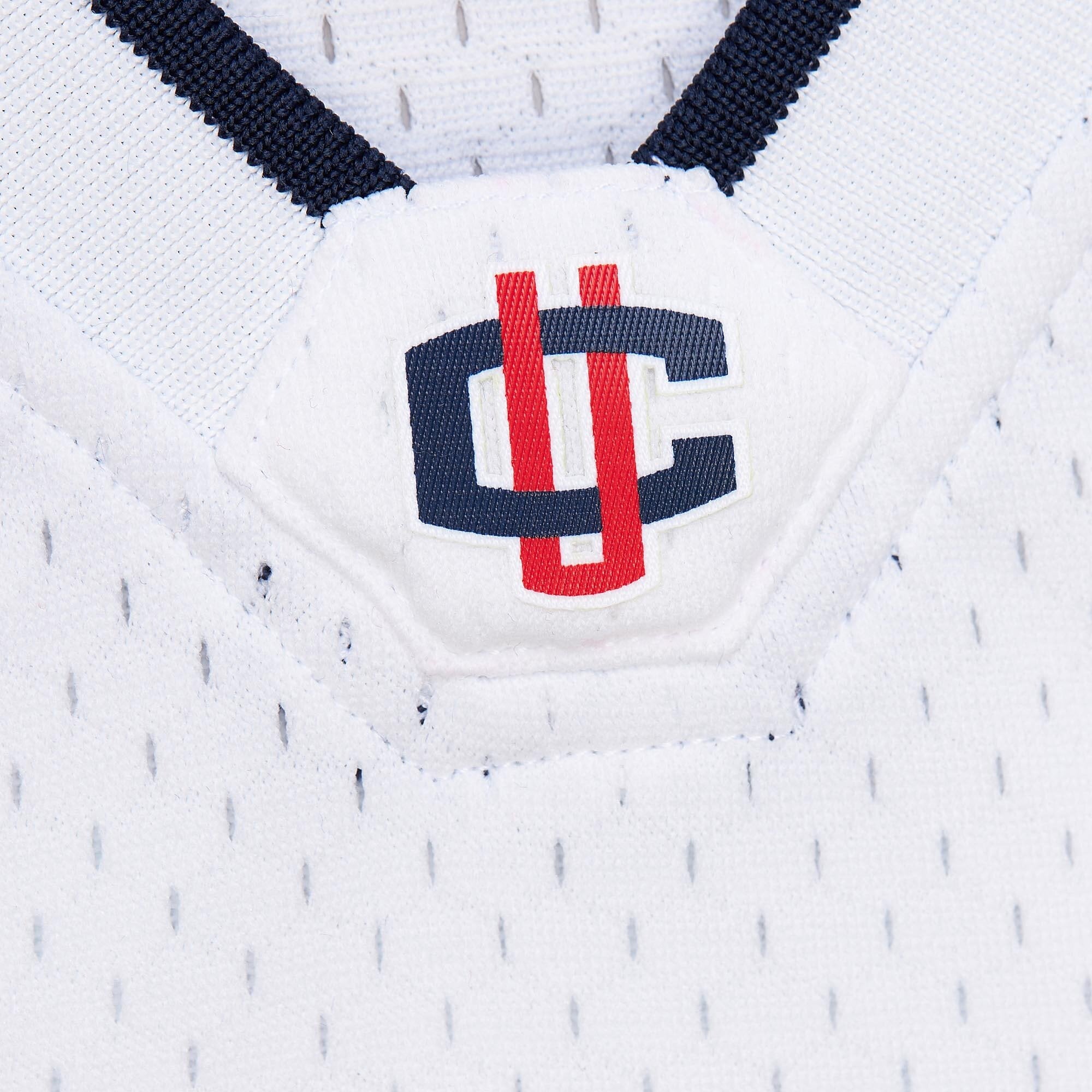 Richard Hamilton UConn Huskies 1998/99 Jersey White - detail view 2