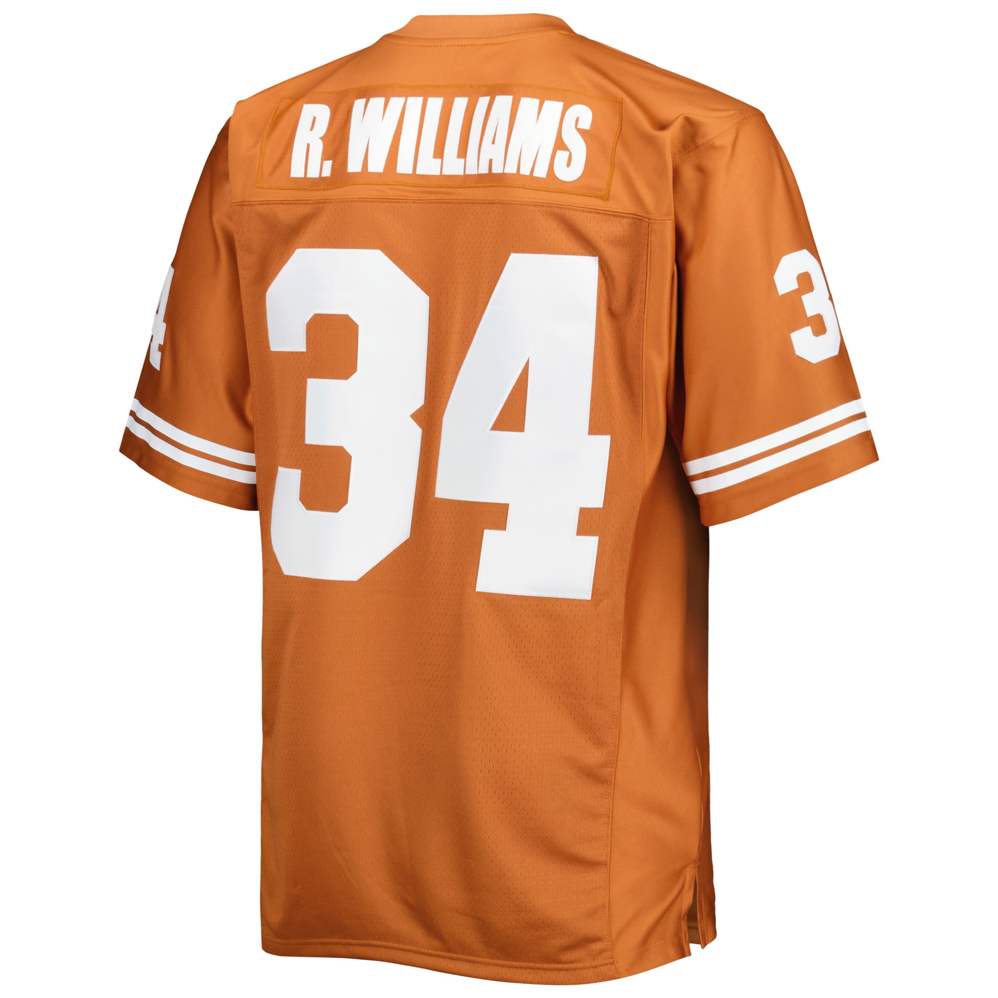 Ricky Williams Texas Longhorns Big & Tall Throwback Jersey Texas Orange - back view