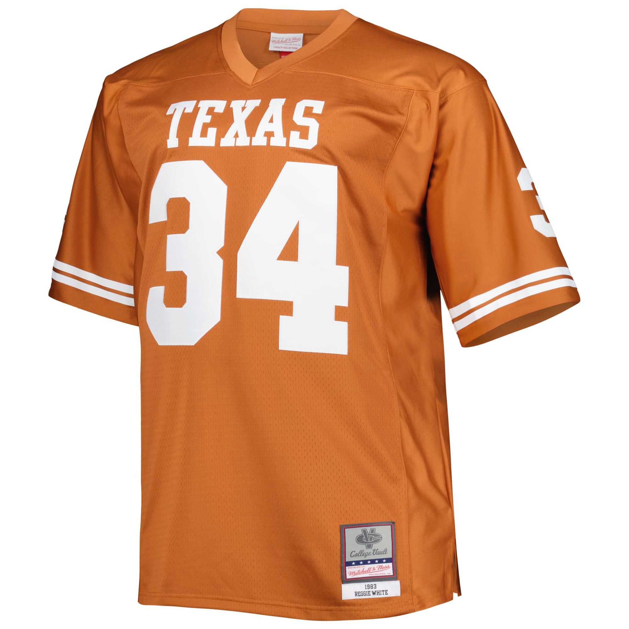 Ricky Williams Texas Longhorns Big & Tall Throwback Jersey Texas Orange - front view