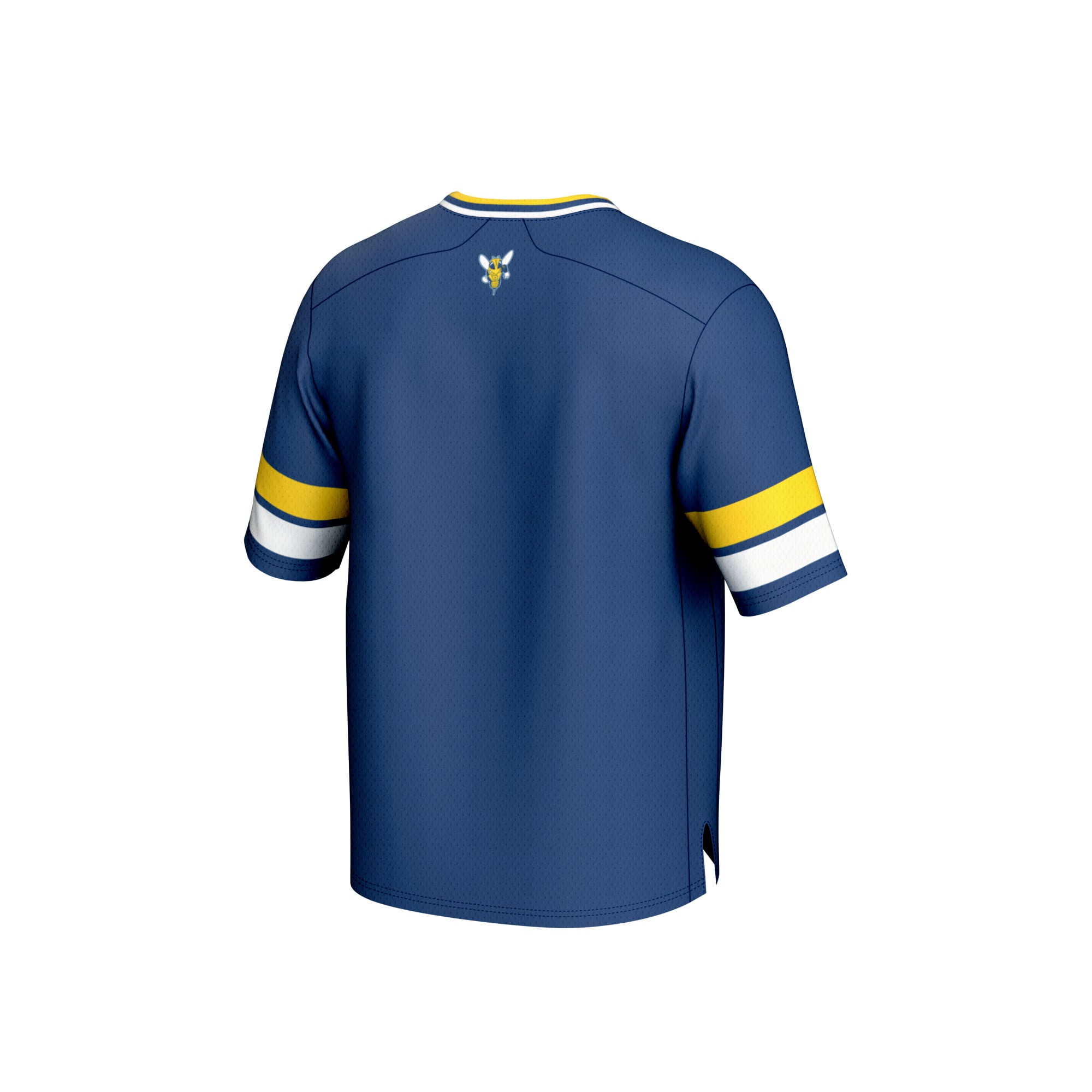 Rochester Yellow Jackets Football Jersey Navy - back view