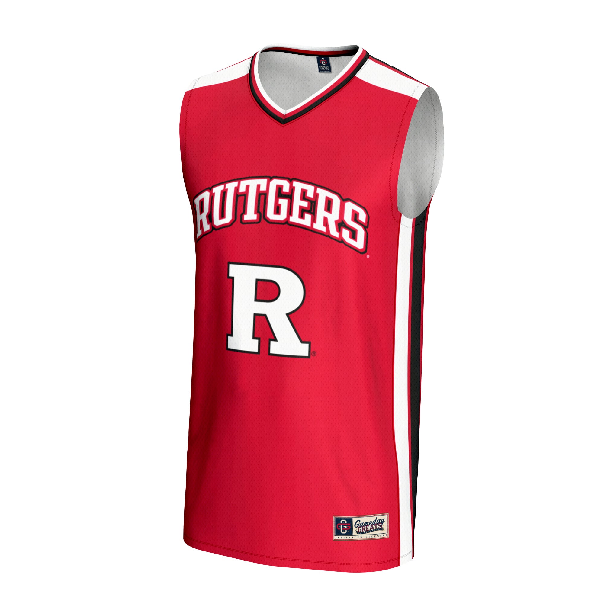 Rutgers Scarlet Knights Basketball Jersey Scarlet - front view