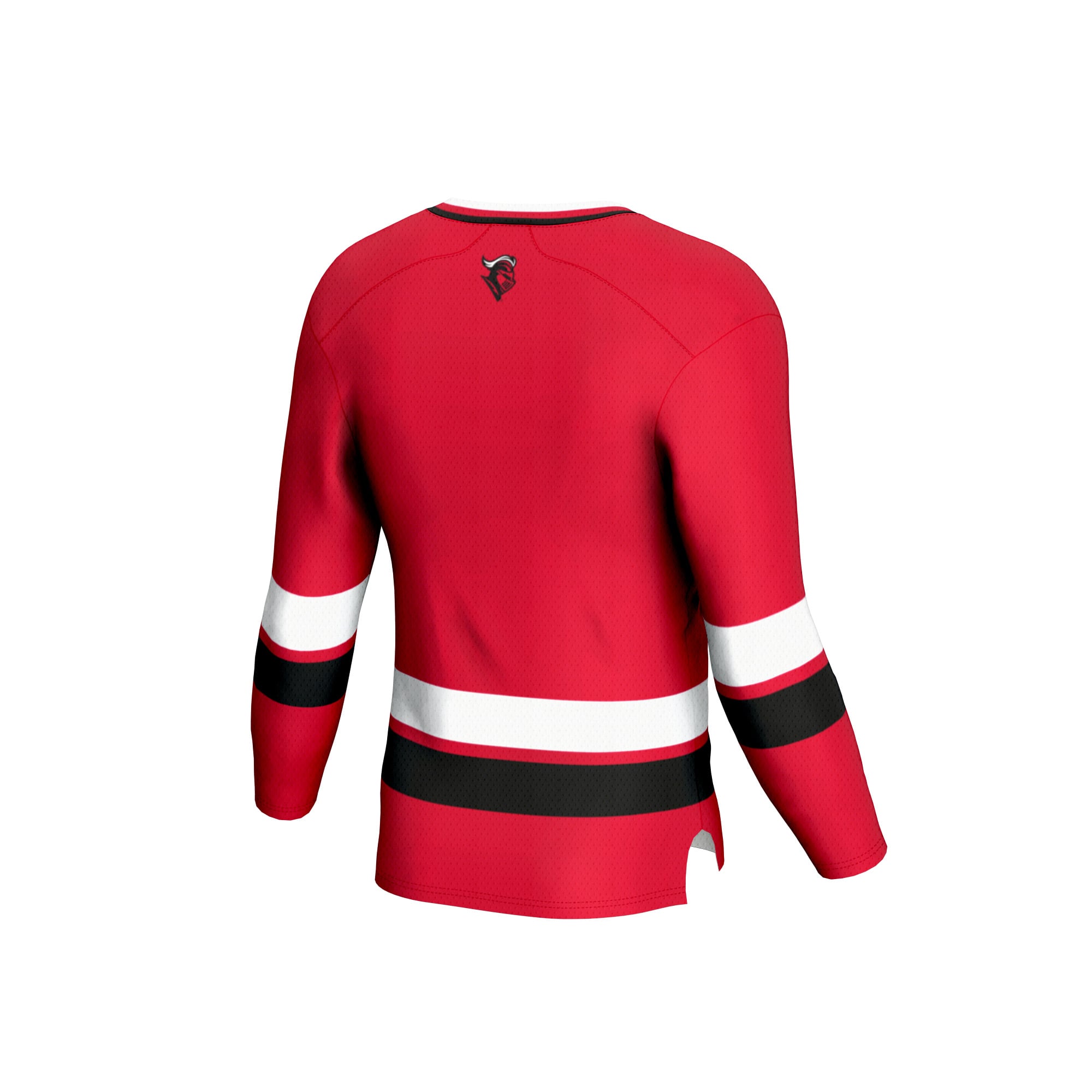 Rutgers Scarlet Knights Hockey Jersey Scarlet - back view