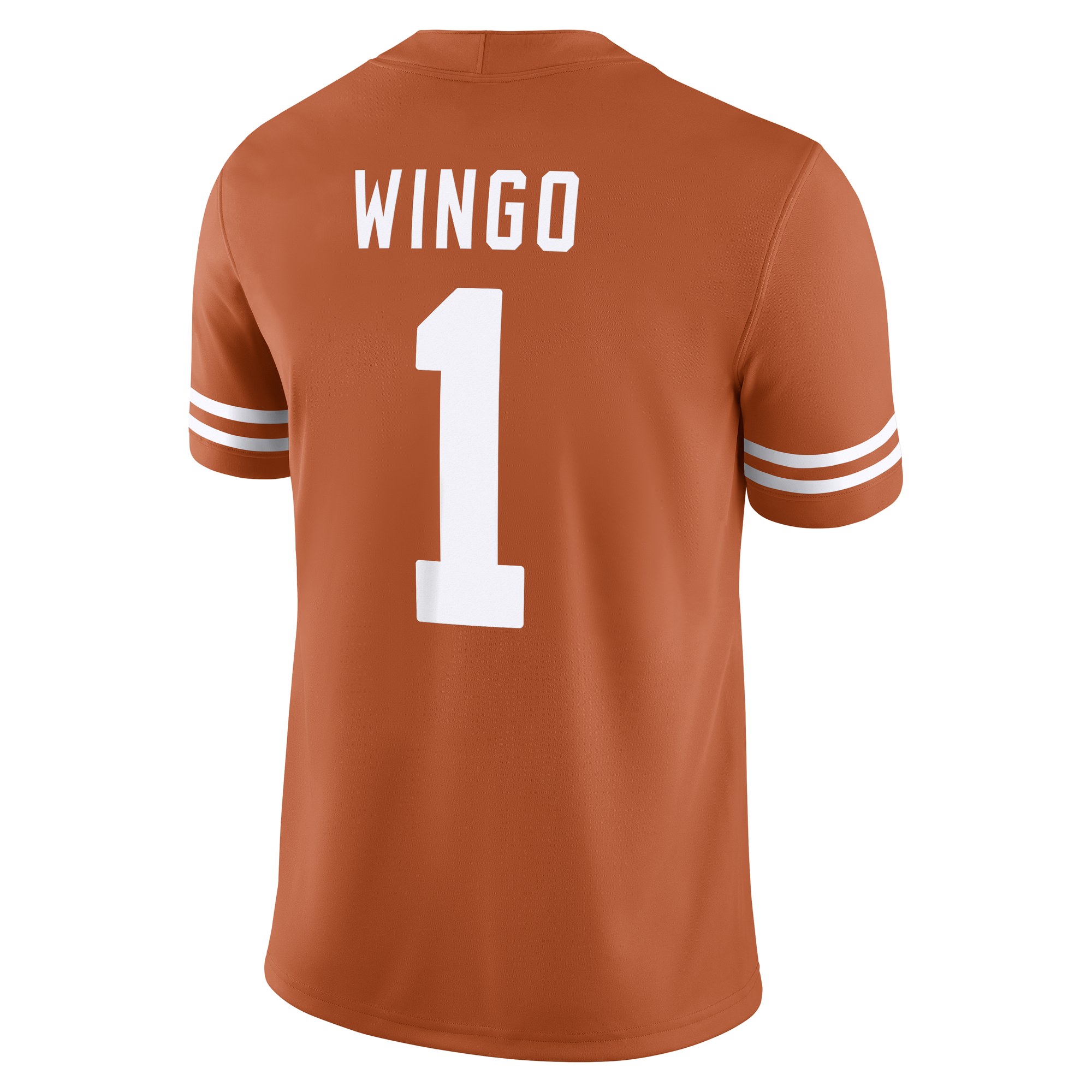 Ryan Wingo Texas Longhorns Football Jersey Texas Orange - back view