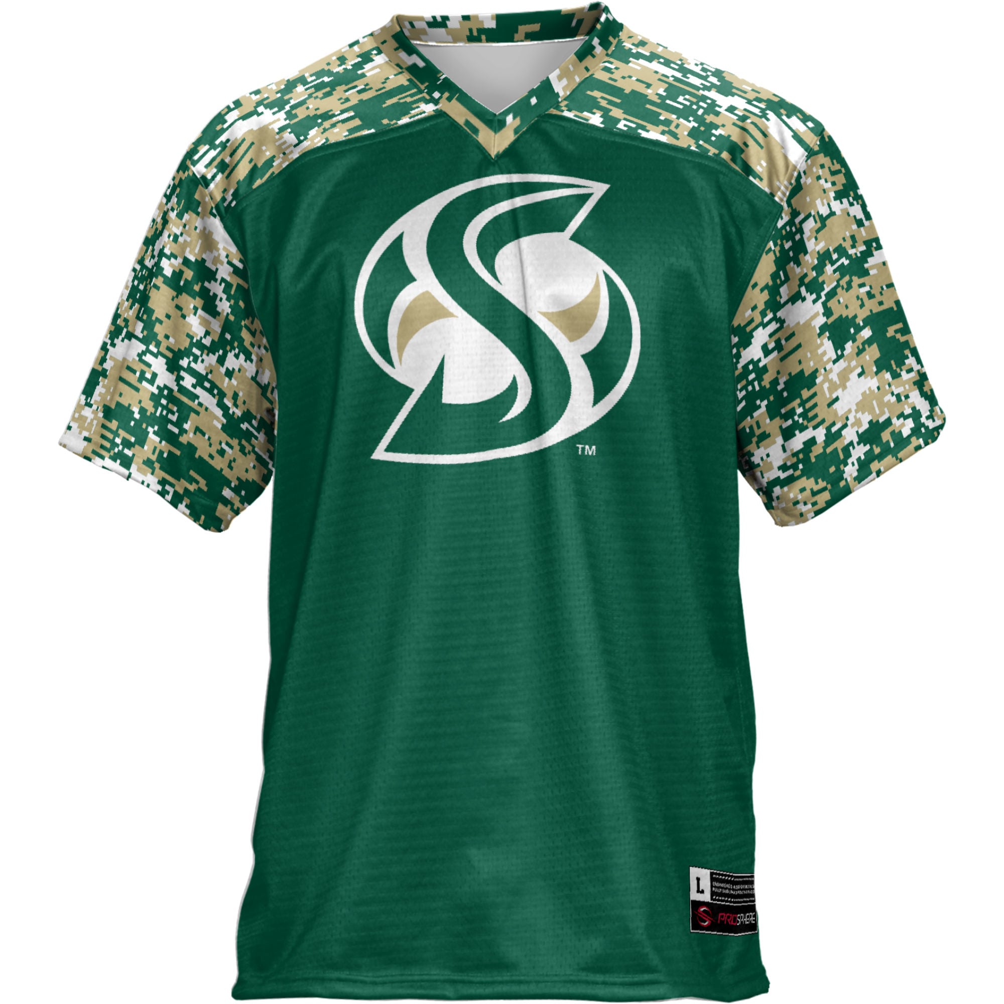 Sacramento State Hornets Football Jersey Green - front view