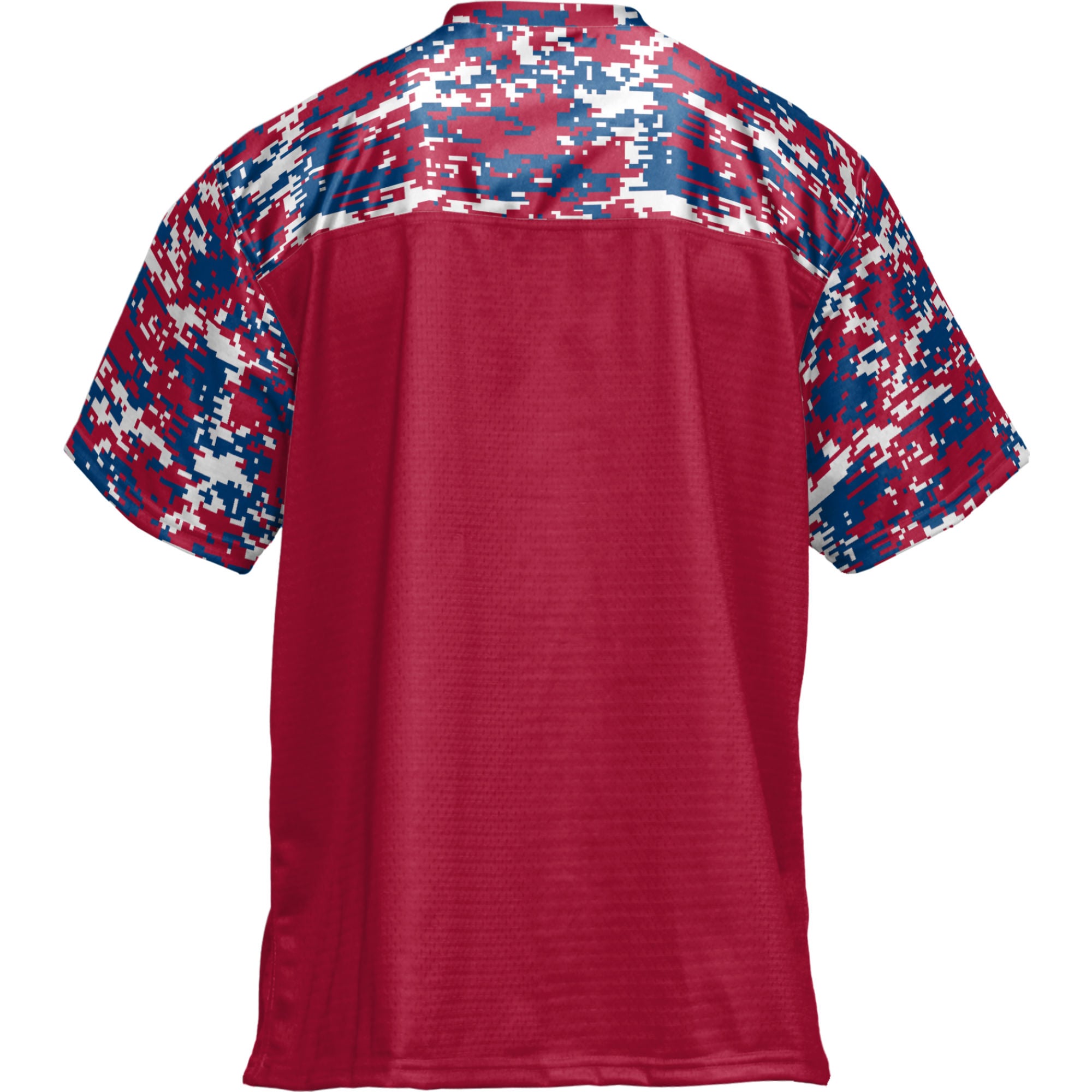 Saginaw Valley State Cardinals Football Jersey Red - back view