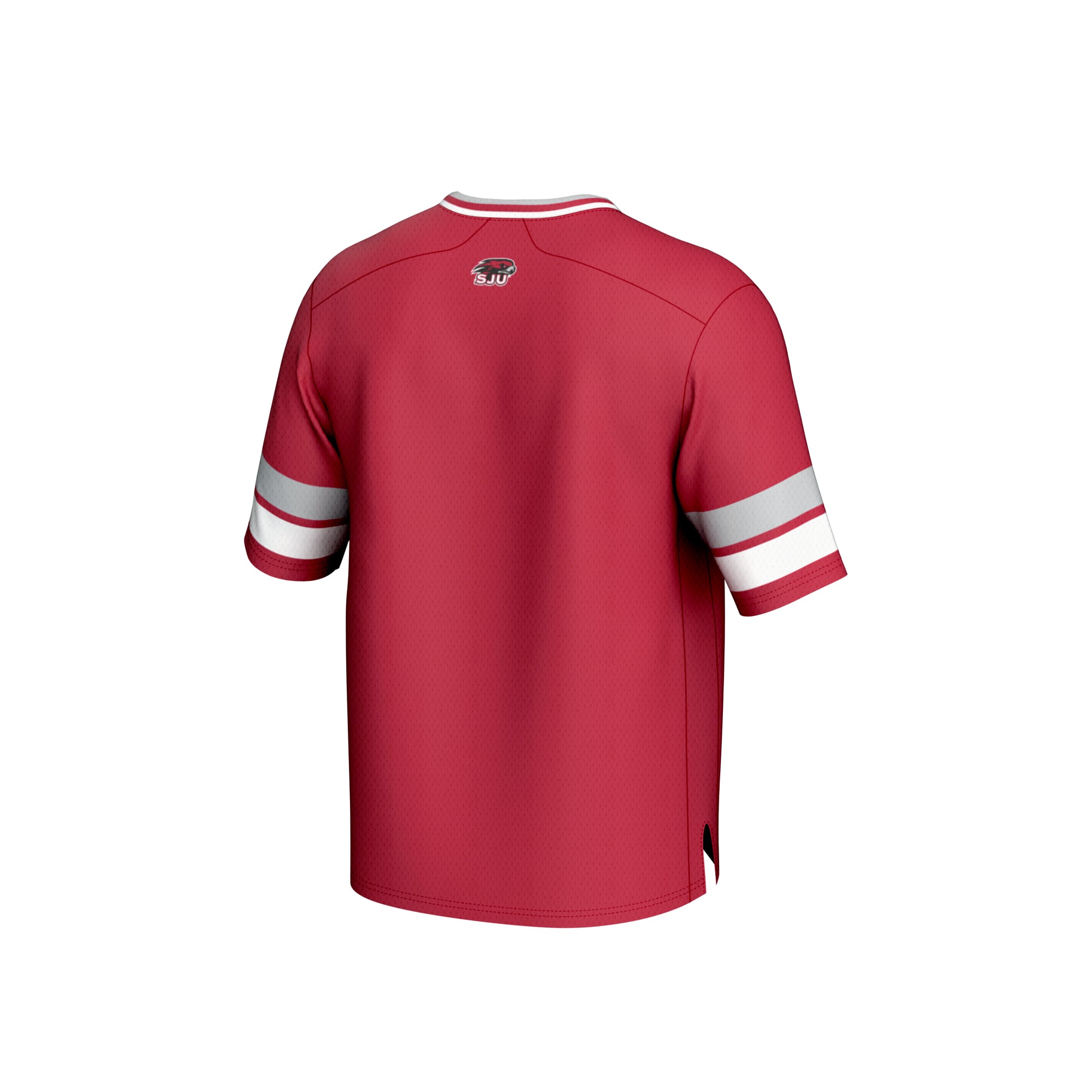 Saint Joseph's Hawks Unisex Spirit Football Jersey Crimson - back view