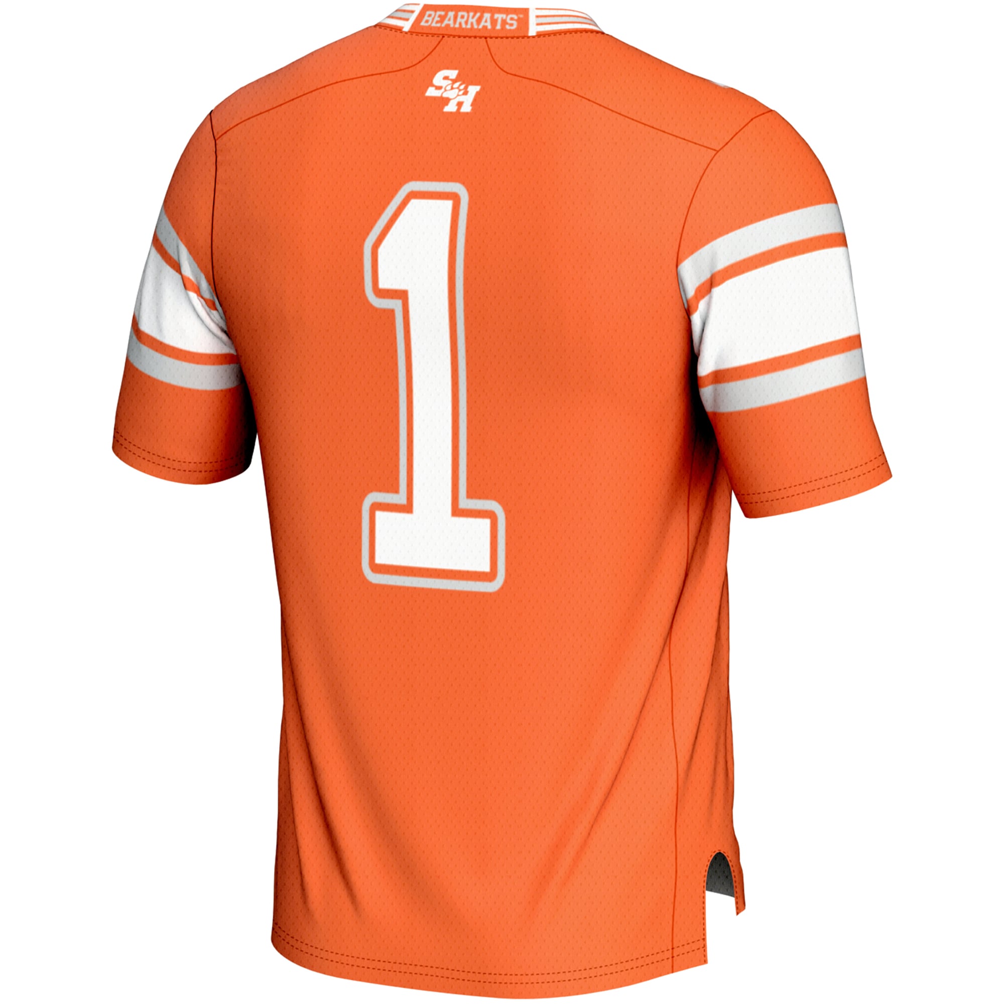 #1 Sam Houston State Bearkats Endzone Football Jersey Orange - detail view 1