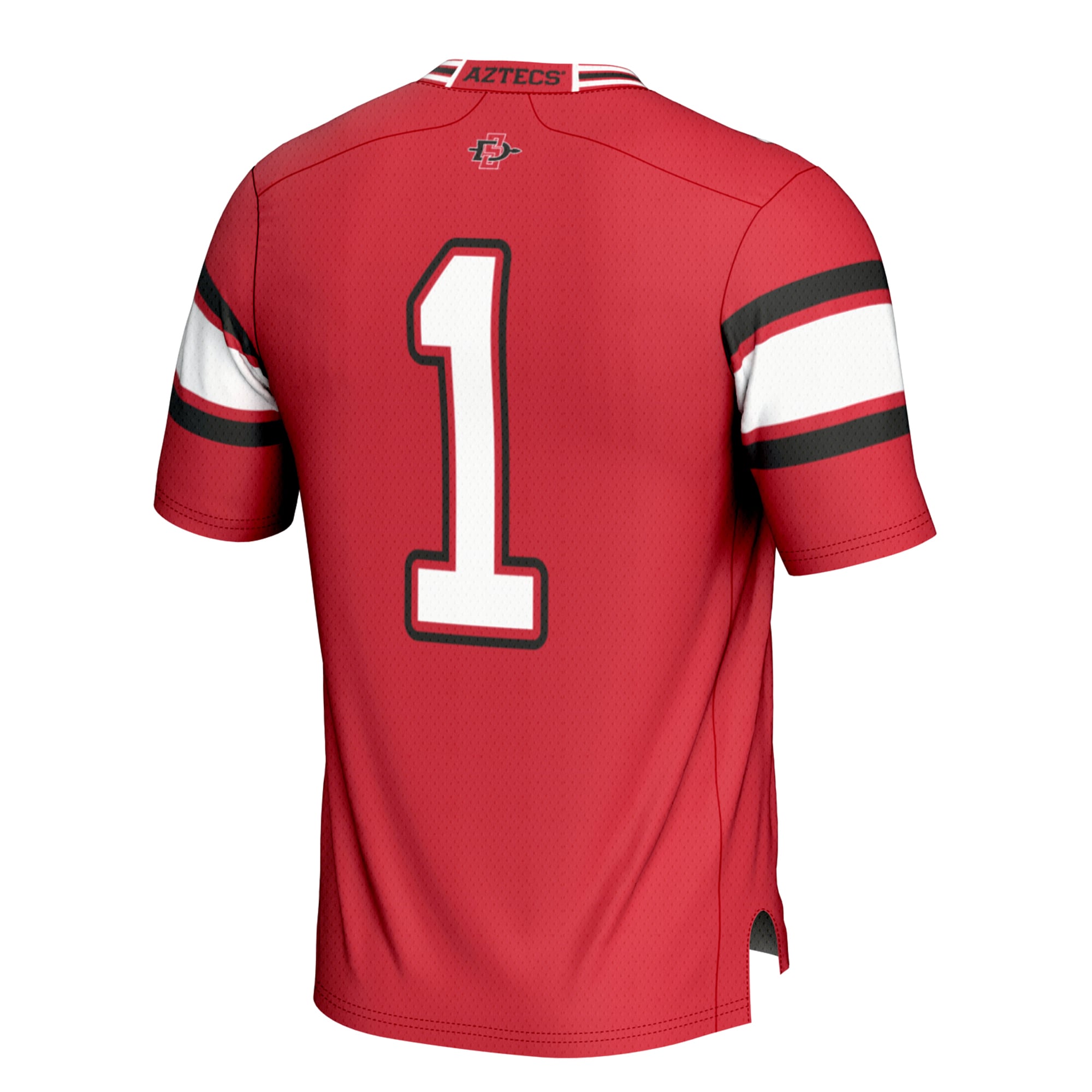 #1 San Diego State Aztecs Football Jersey Cardinal - back view