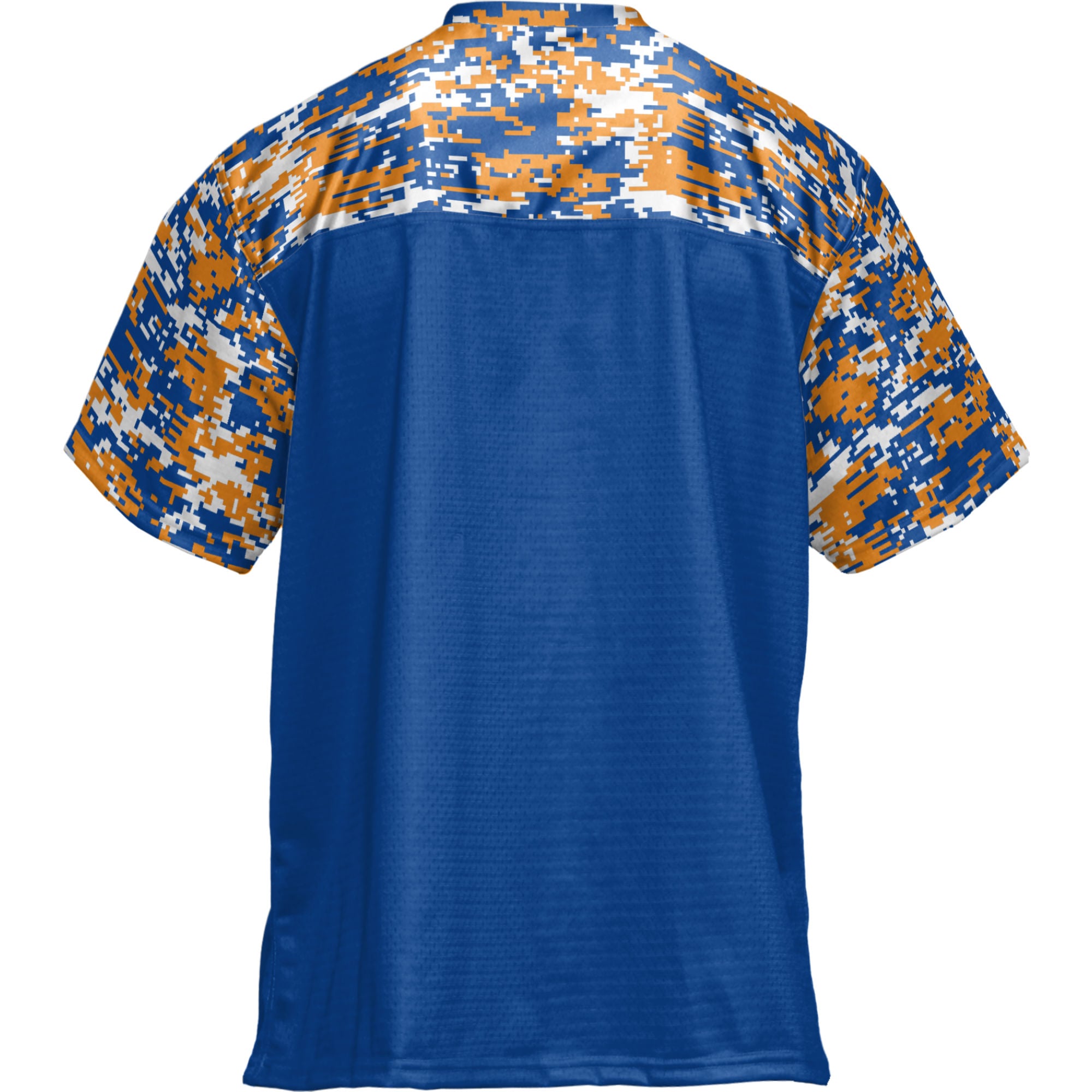 Savannah State Tigers Football Jersey Royal - back view