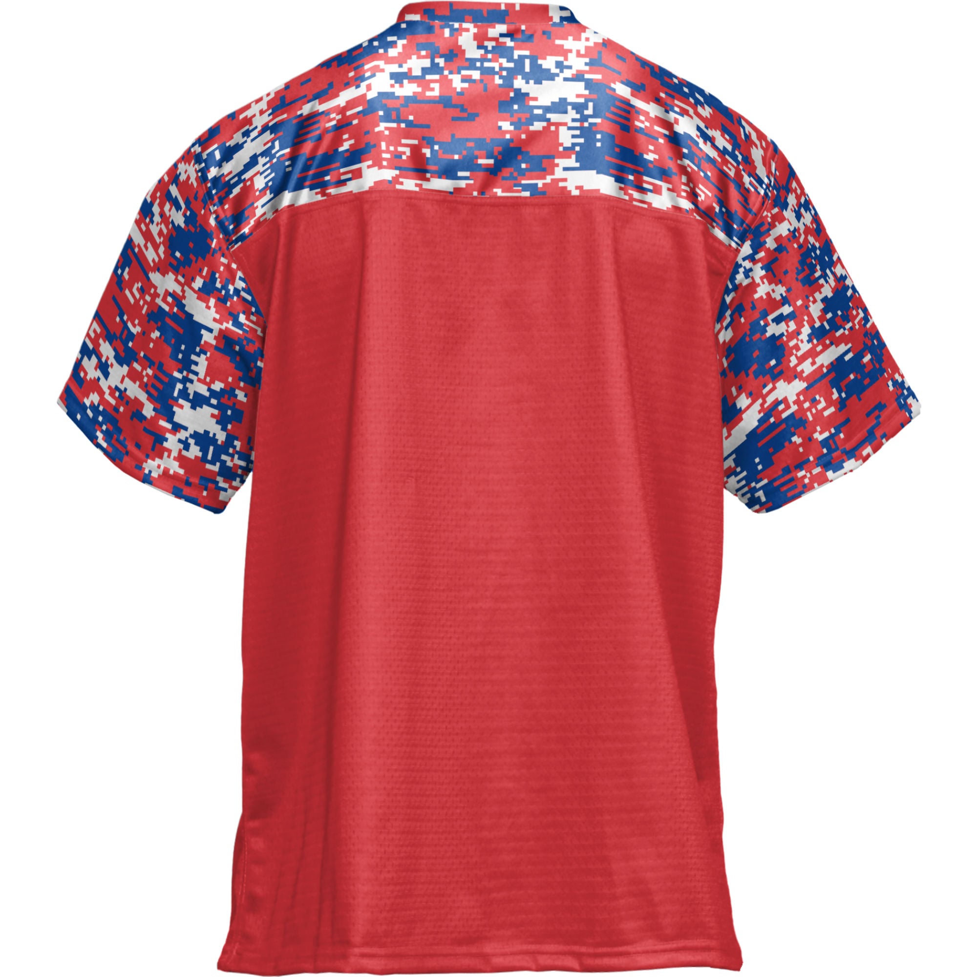 Shippensburg Raiders Football Jersey Red - back view