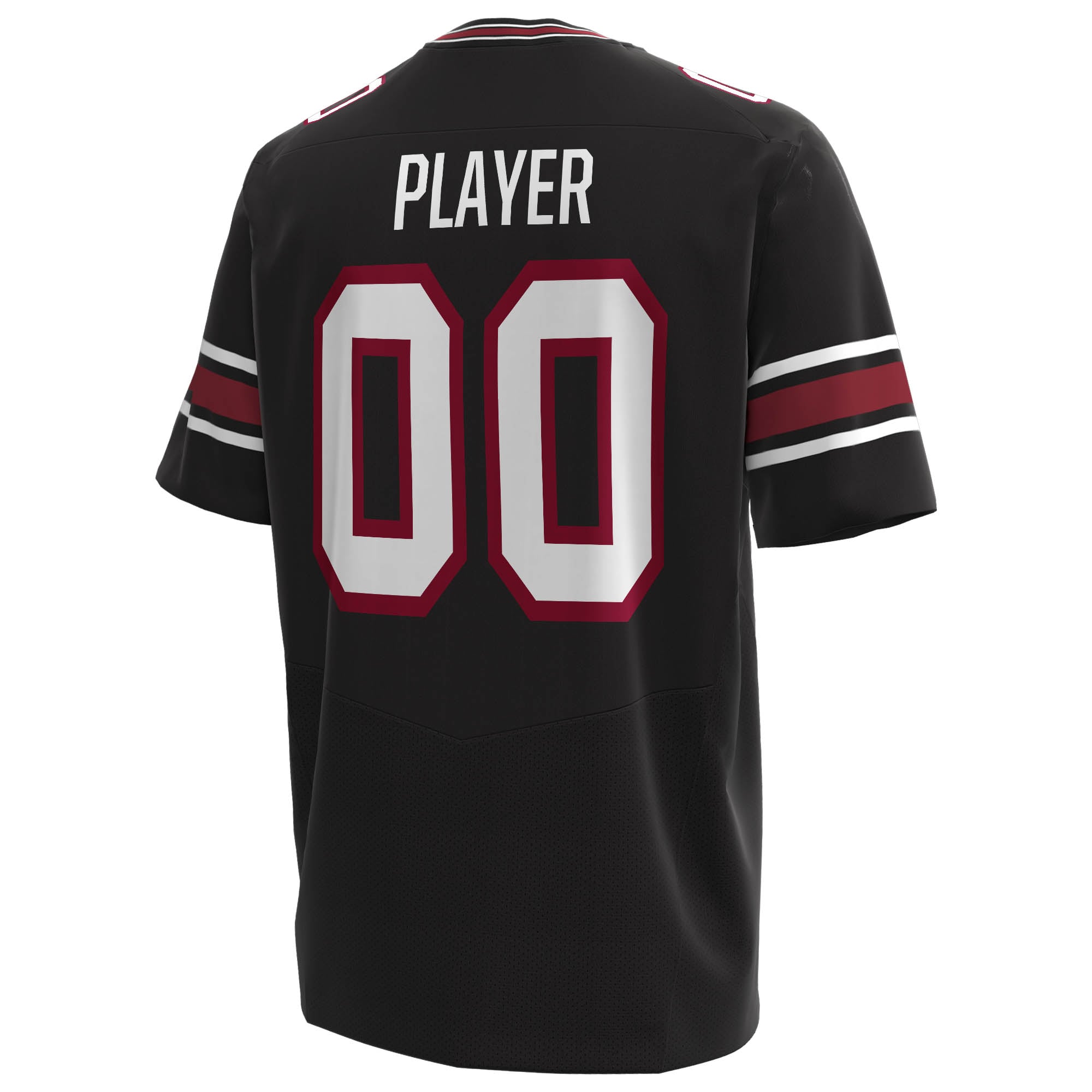 South Carolina Gamecocks Alternate Football Jersey Black - back view